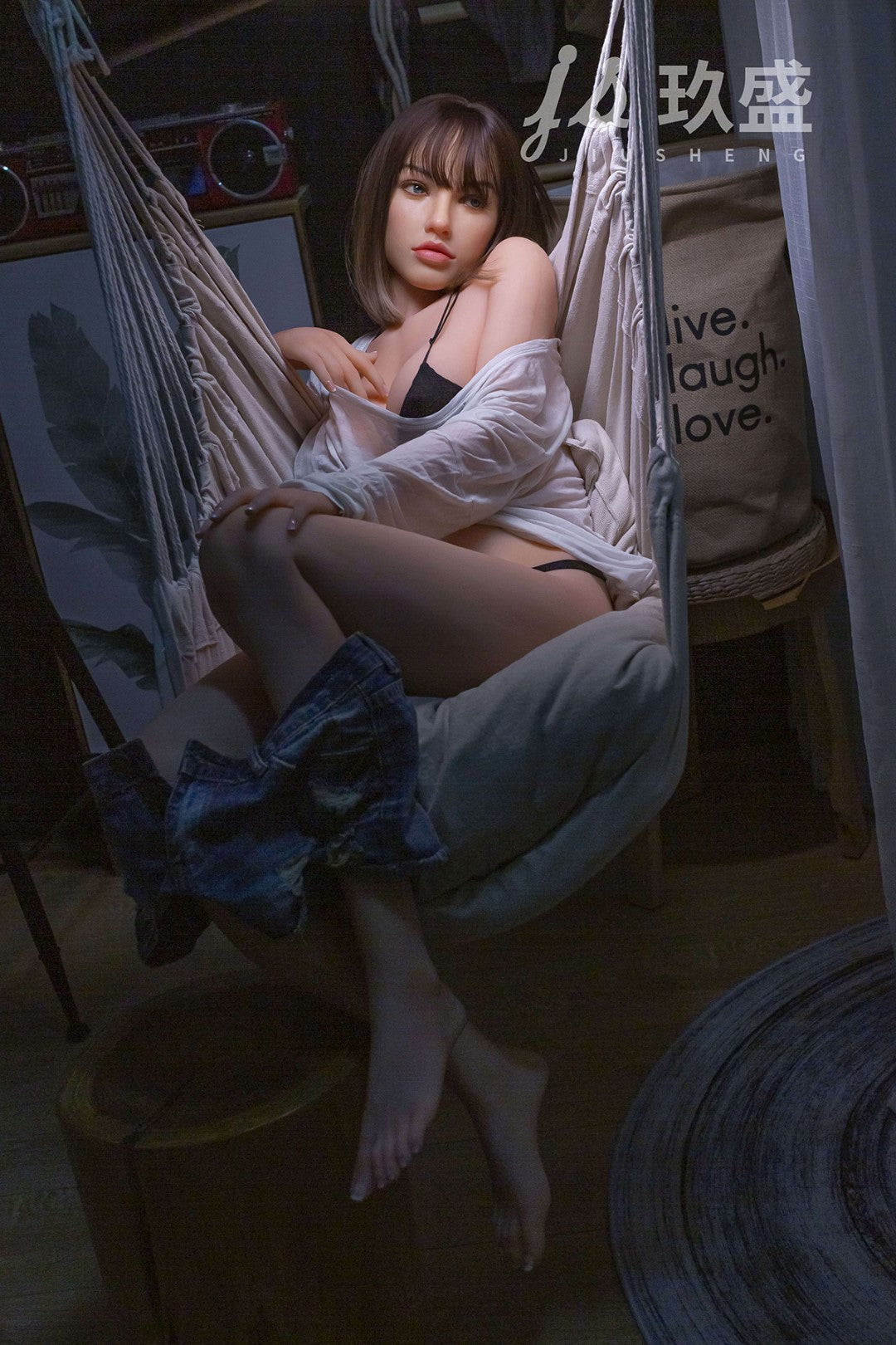 Lisa seksnukk (Jiusheng 163 cm F-Cup #3 TPE + silikoon)