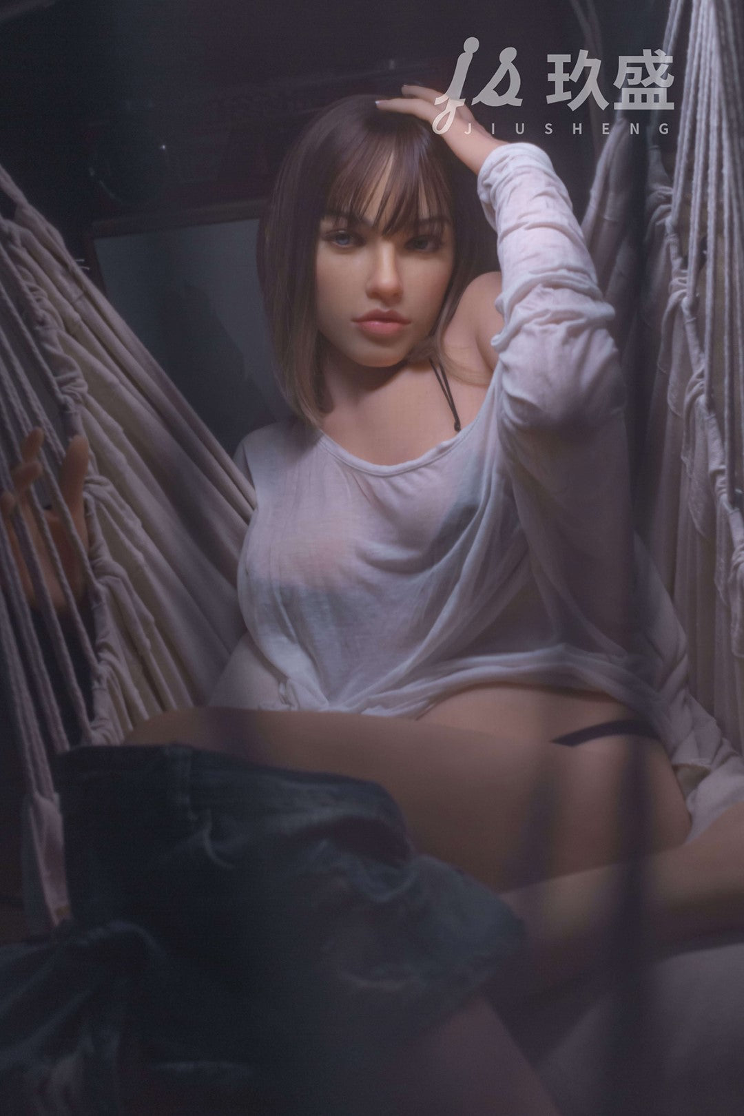 Lisa seksnukk (Jiusheng 163 cm F-Cup #3 TPE + silikoon)