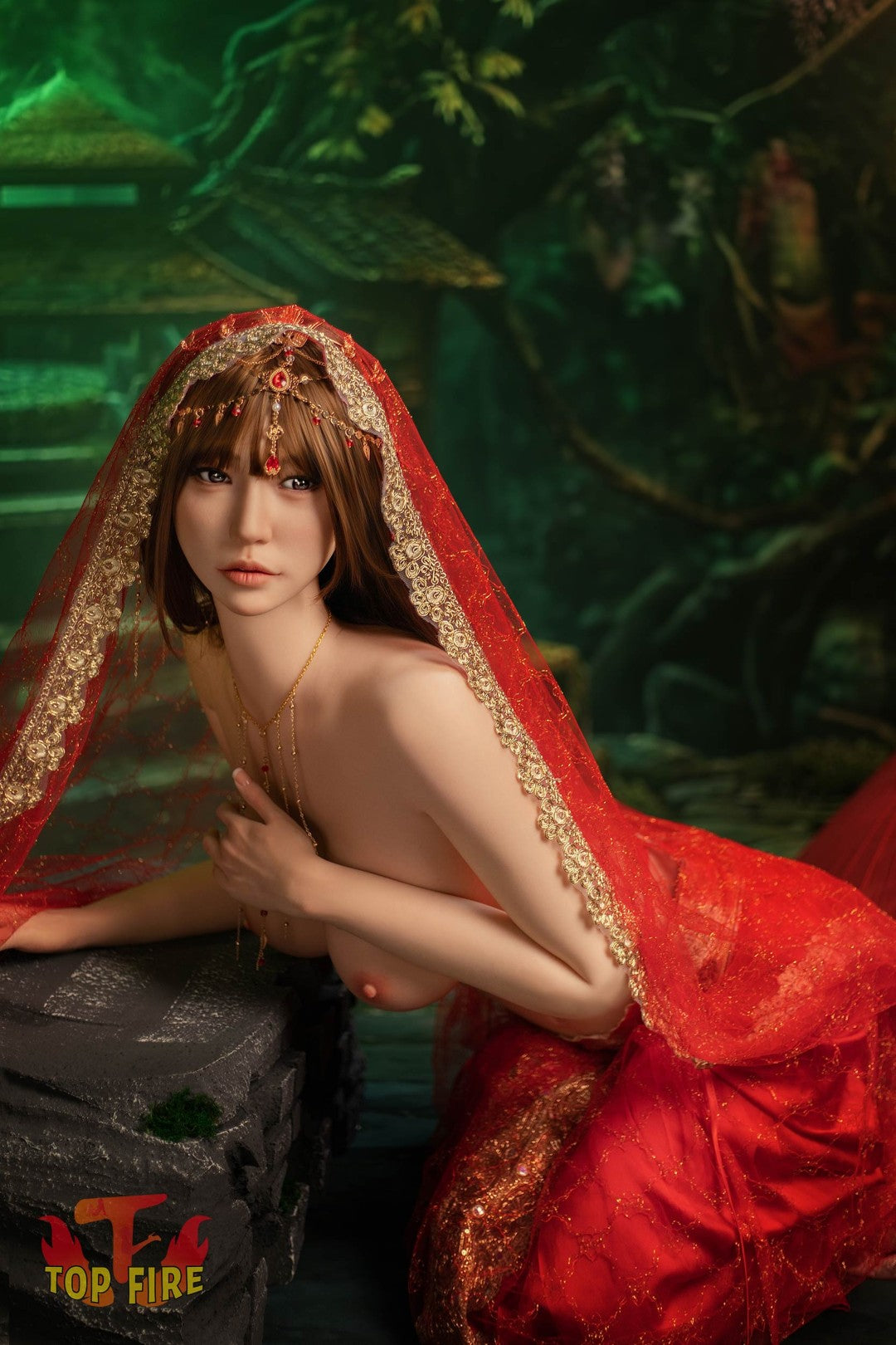 Jing Sexdocka (Top Fire Doll 170cm E-kupa T65 Silikon)