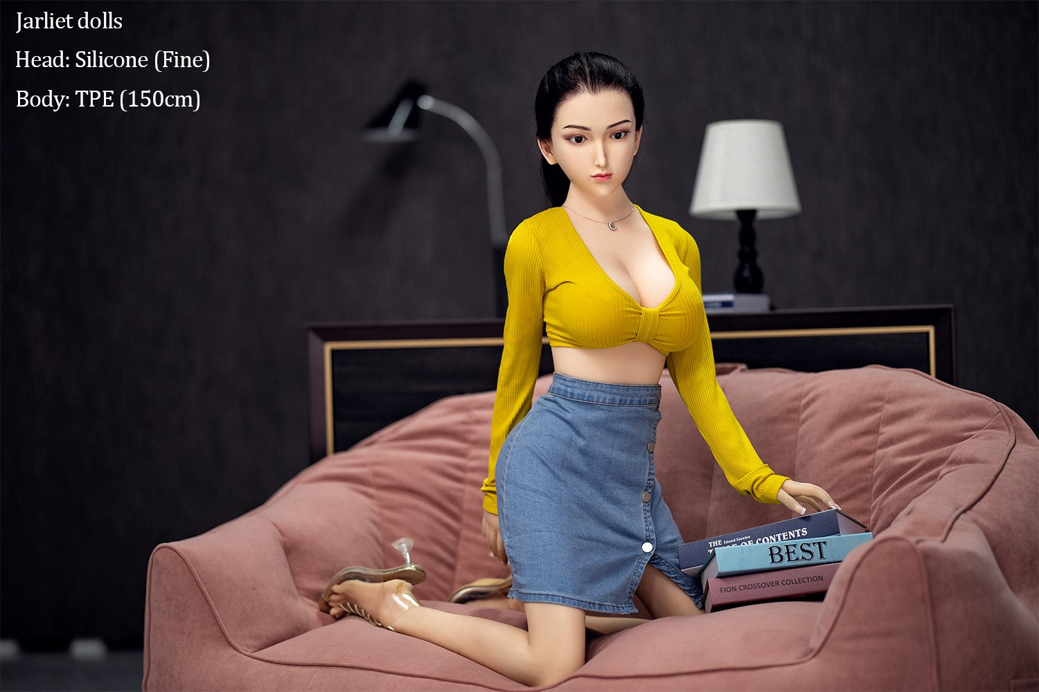 Fine Sex Doll (Jarliet 150 cm D-Cup TPE + silikoon)