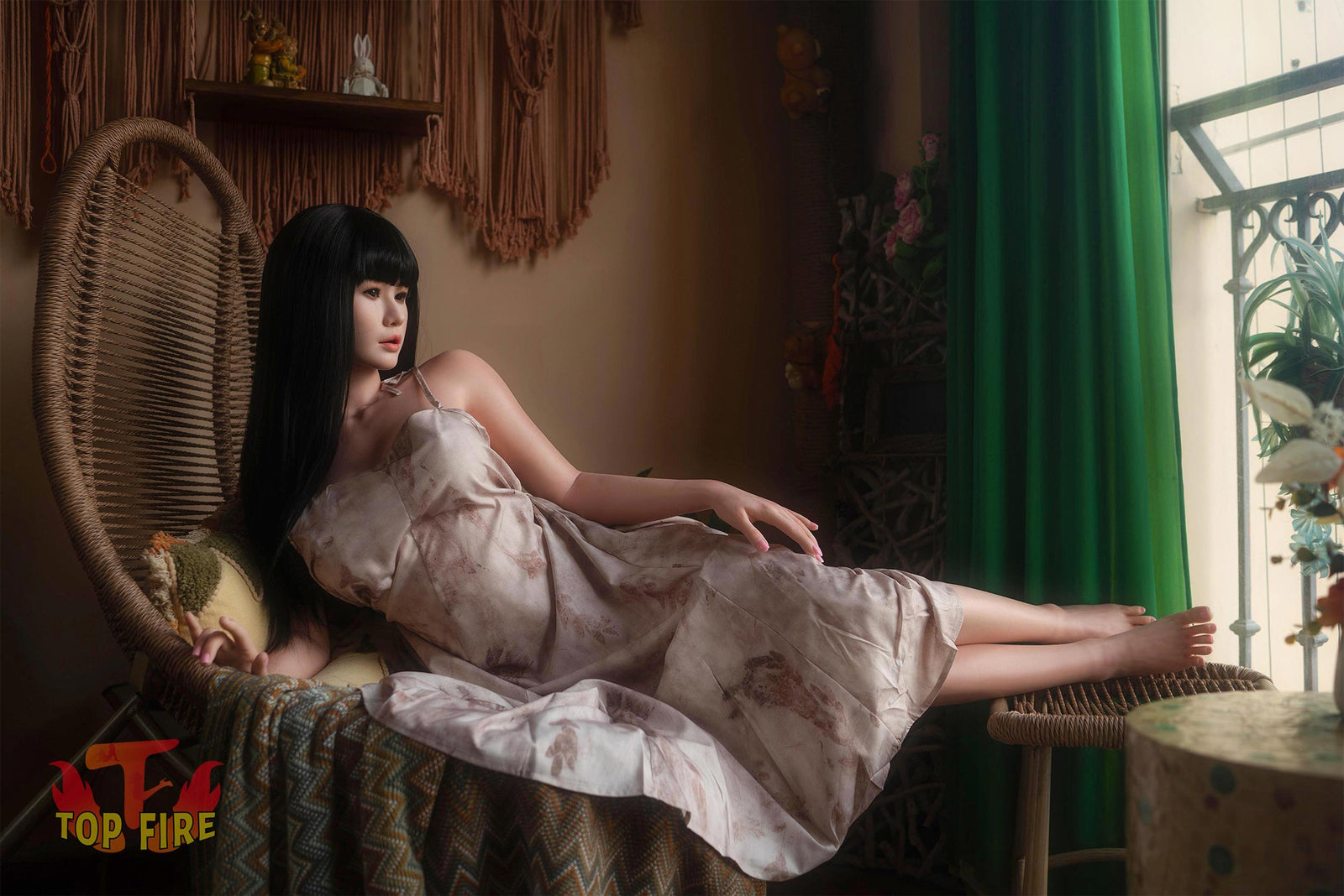 Rose Sex Doll (Top Fire Doll 158 cm D-tass T30 silikoon)