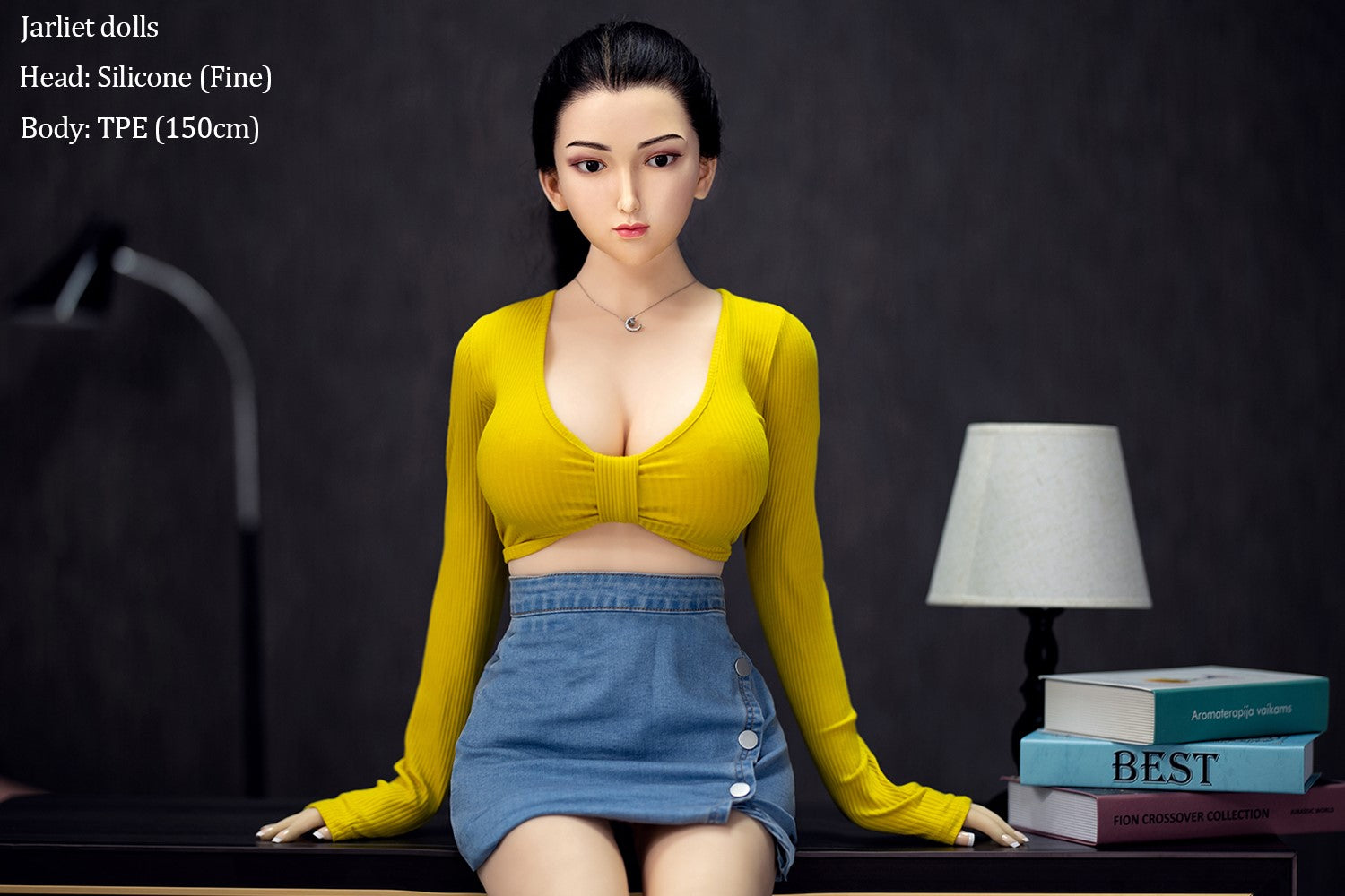 Fine Sex Doll (Jarliet 150 cm D-Cup TPE + silikoon)