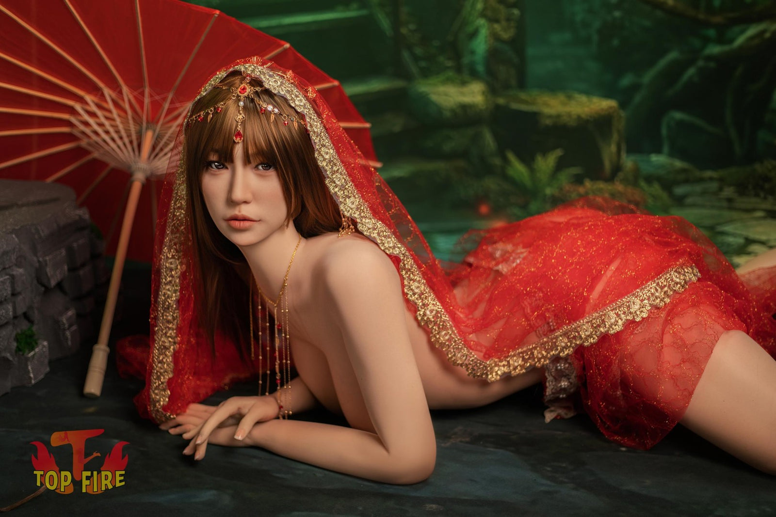 Jing Sexdocka (Top Fire Doll 170cm E-kupa T65 Silikon)