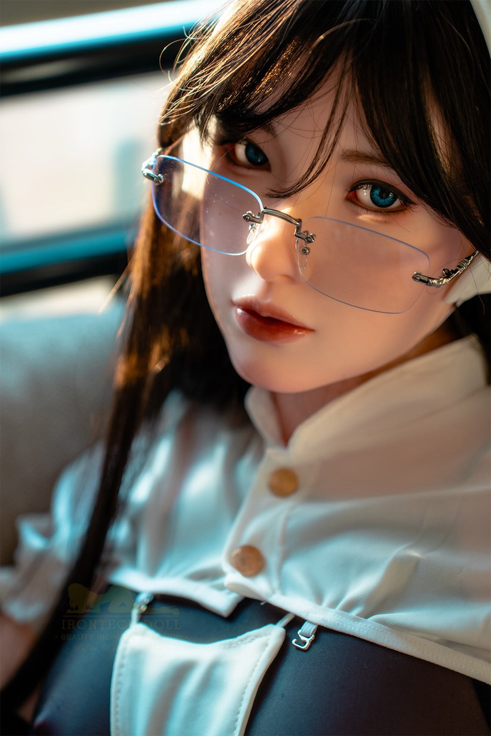 Yeona seksnukk (Irontech Doll 162 cm B-Cup S37 silikoon)