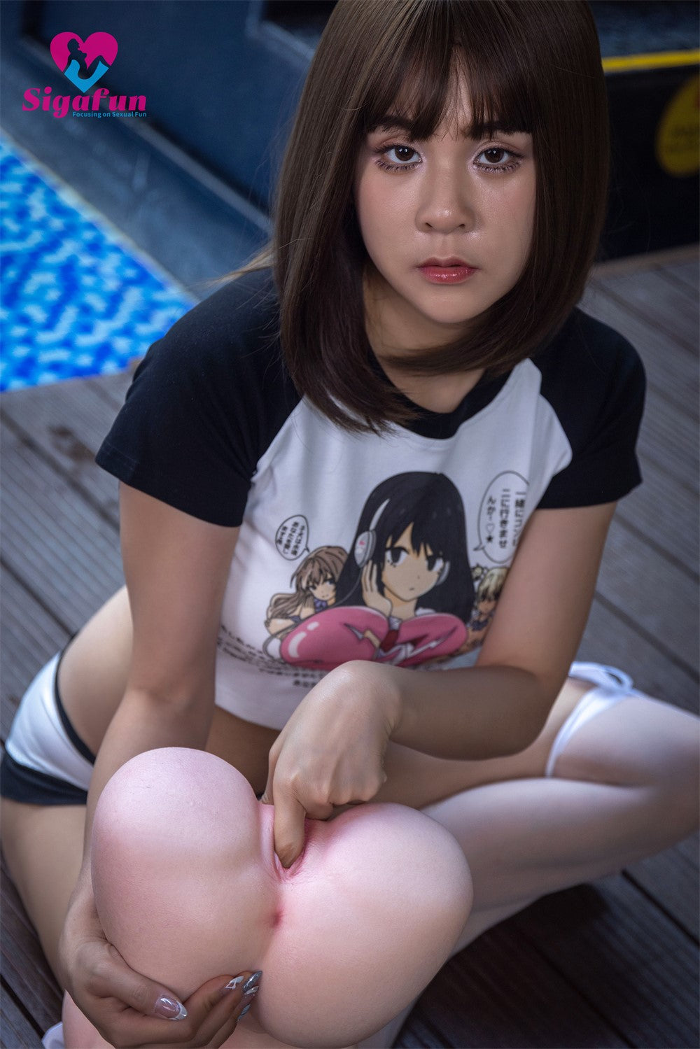 Sophie Sex Doll SG-T-012 (Sigafuni keha, 39 cm silikoon)
