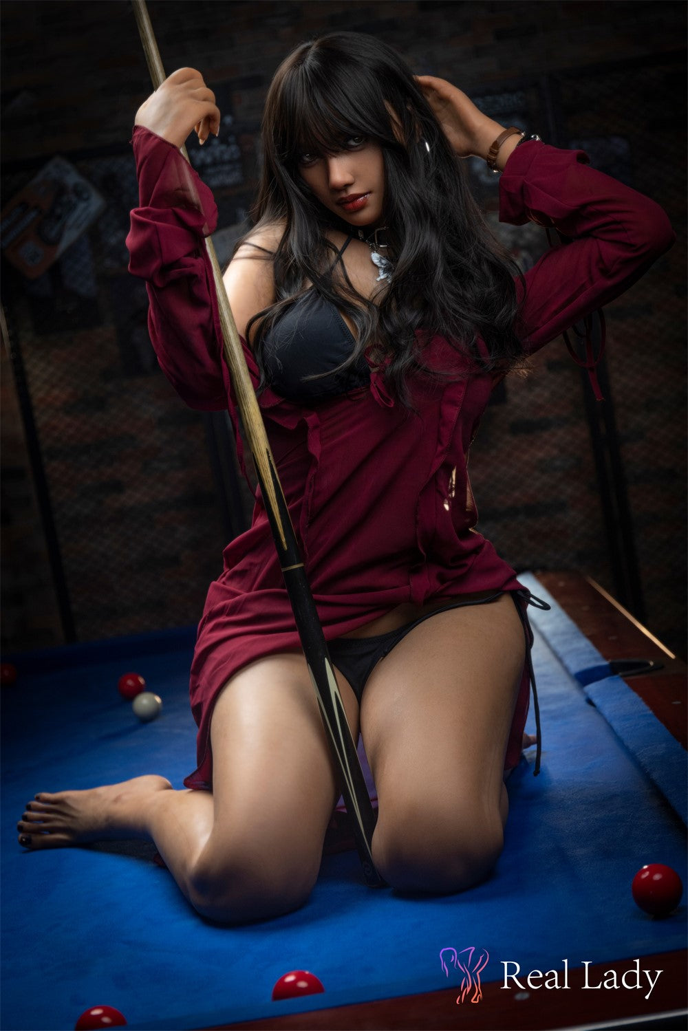 Alaina seksnukk (Real Lady 170 cm C-Cup S30 RST silikoon)