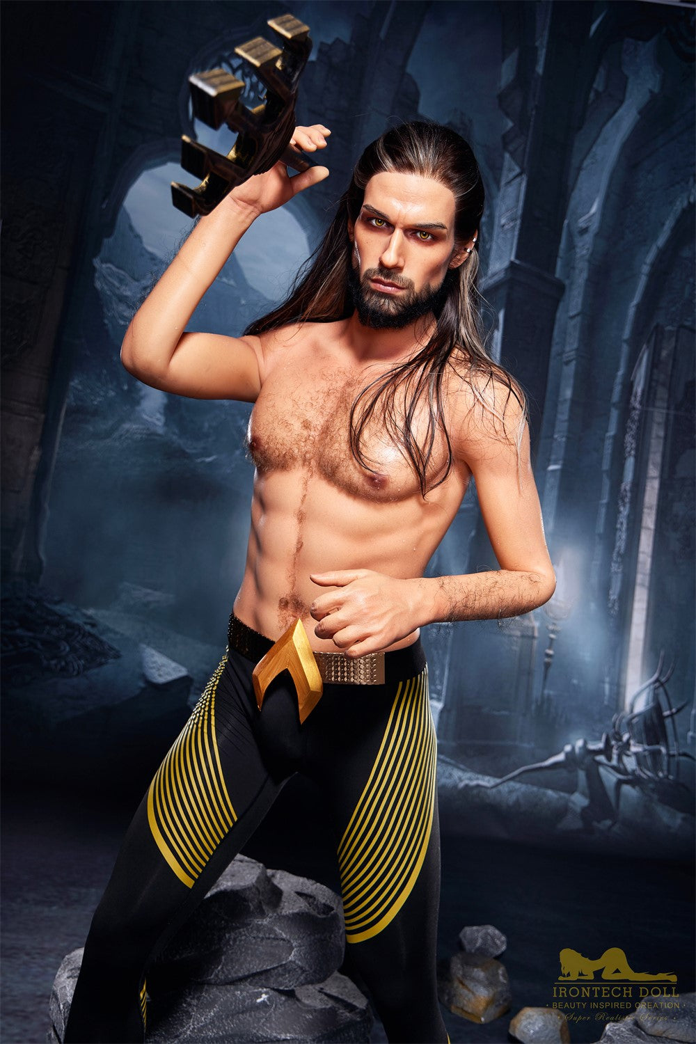 Thomas meessoost seksnukk (Irontech Doll 170cm M5 silikoon)