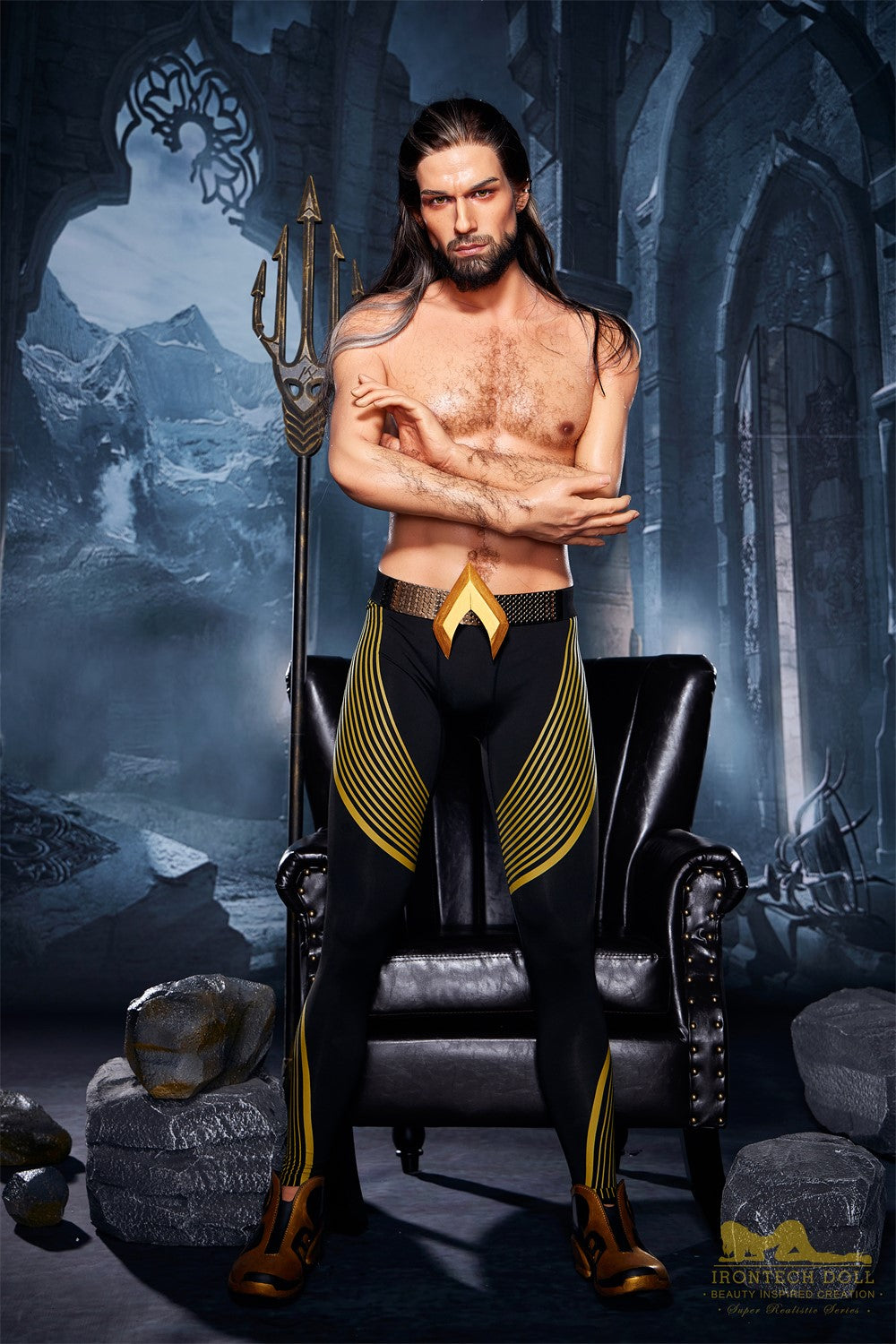Thomas meessoost seksnukk (Irontech Doll 170cm M5 silikoon)
