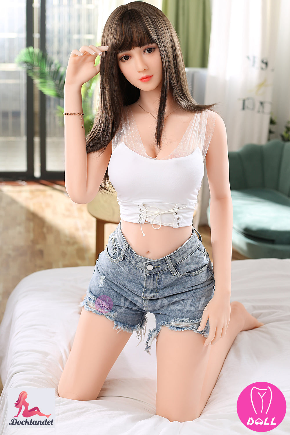 Wu Lan seksnukk (YJL Doll 170 cm D-Cup #805 TPE + silikoon)