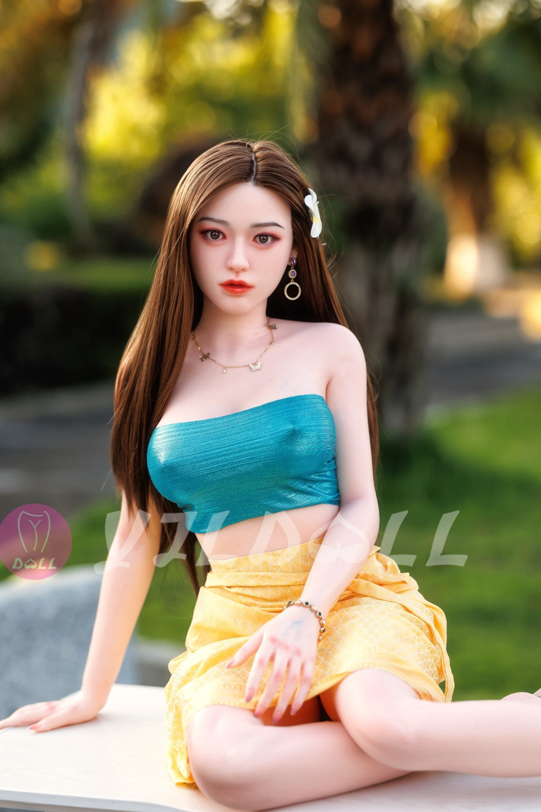 Chiyo seksnukk (YJL Doll 160 cm D-Cup #810 silikoon)