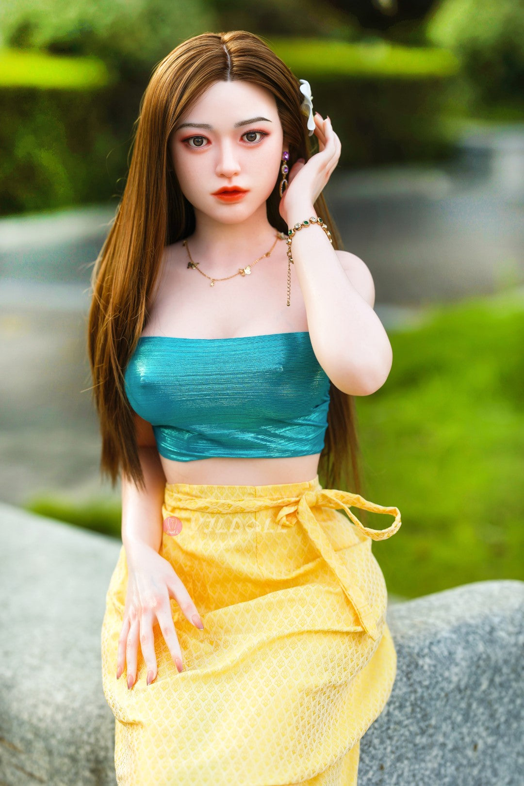 Chiyo seksnukk (YJL Doll 160 cm D-Cup #810 silikoon)