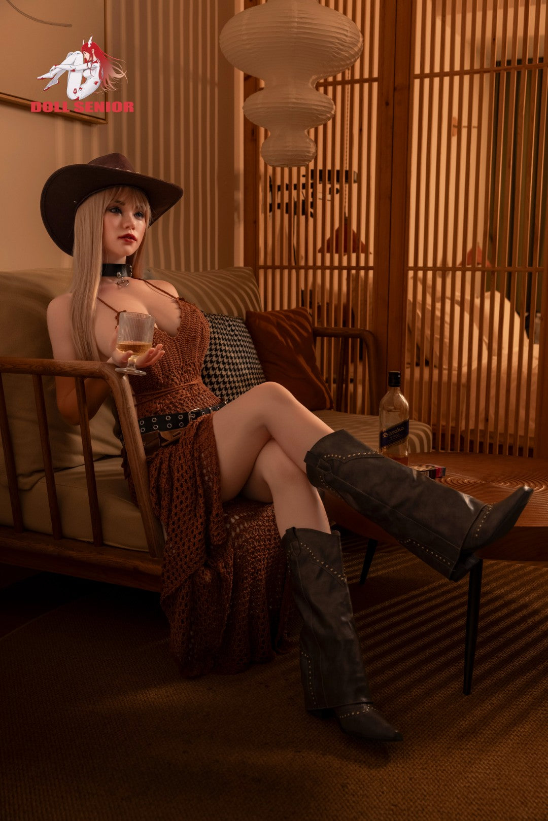 Bonnie seksnukk (Doll Senior 163cm E-Cup #W02 silikoon)