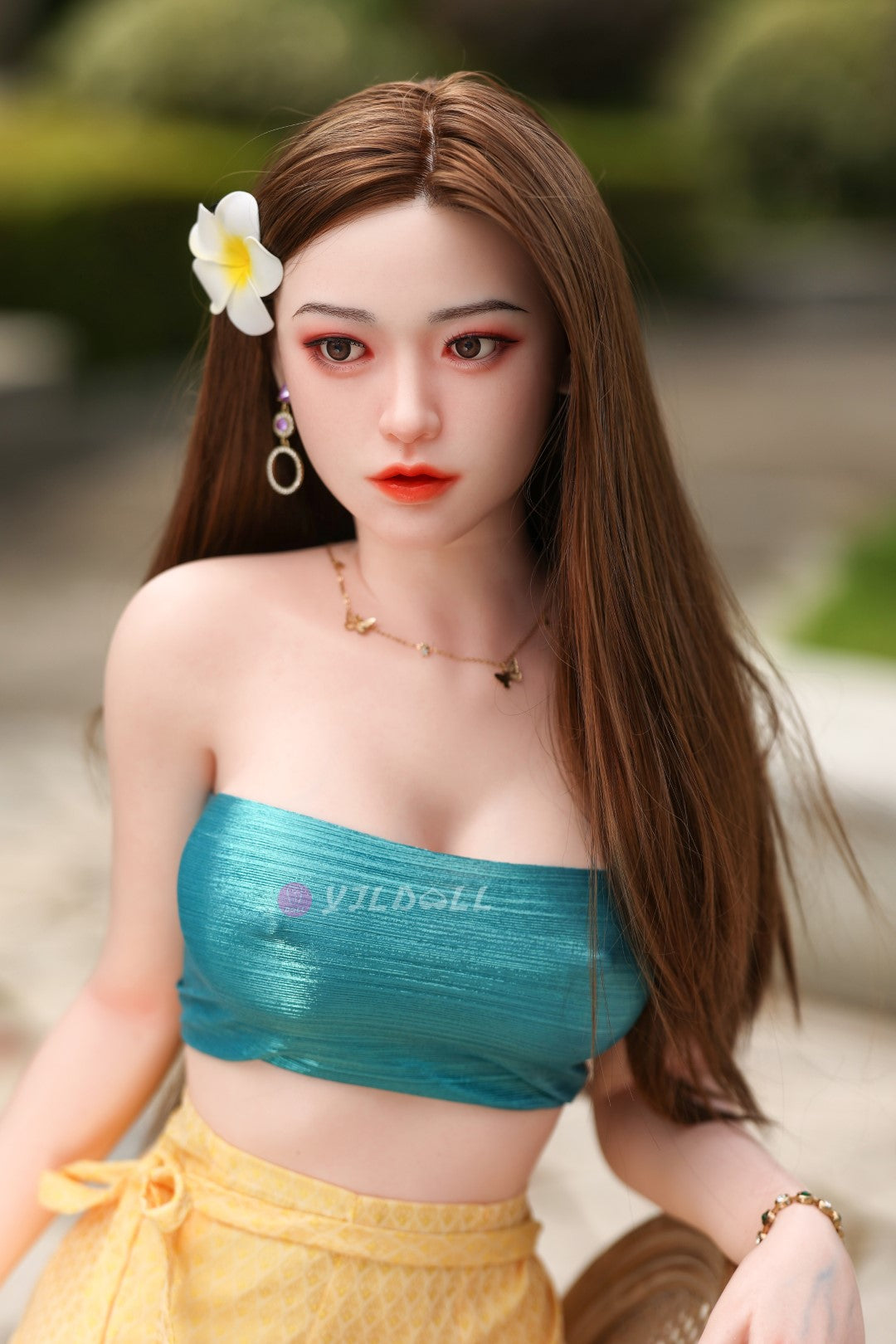 Chiyo seksnukk (YJL Doll 160 cm D-Cup #810 silikoon)
