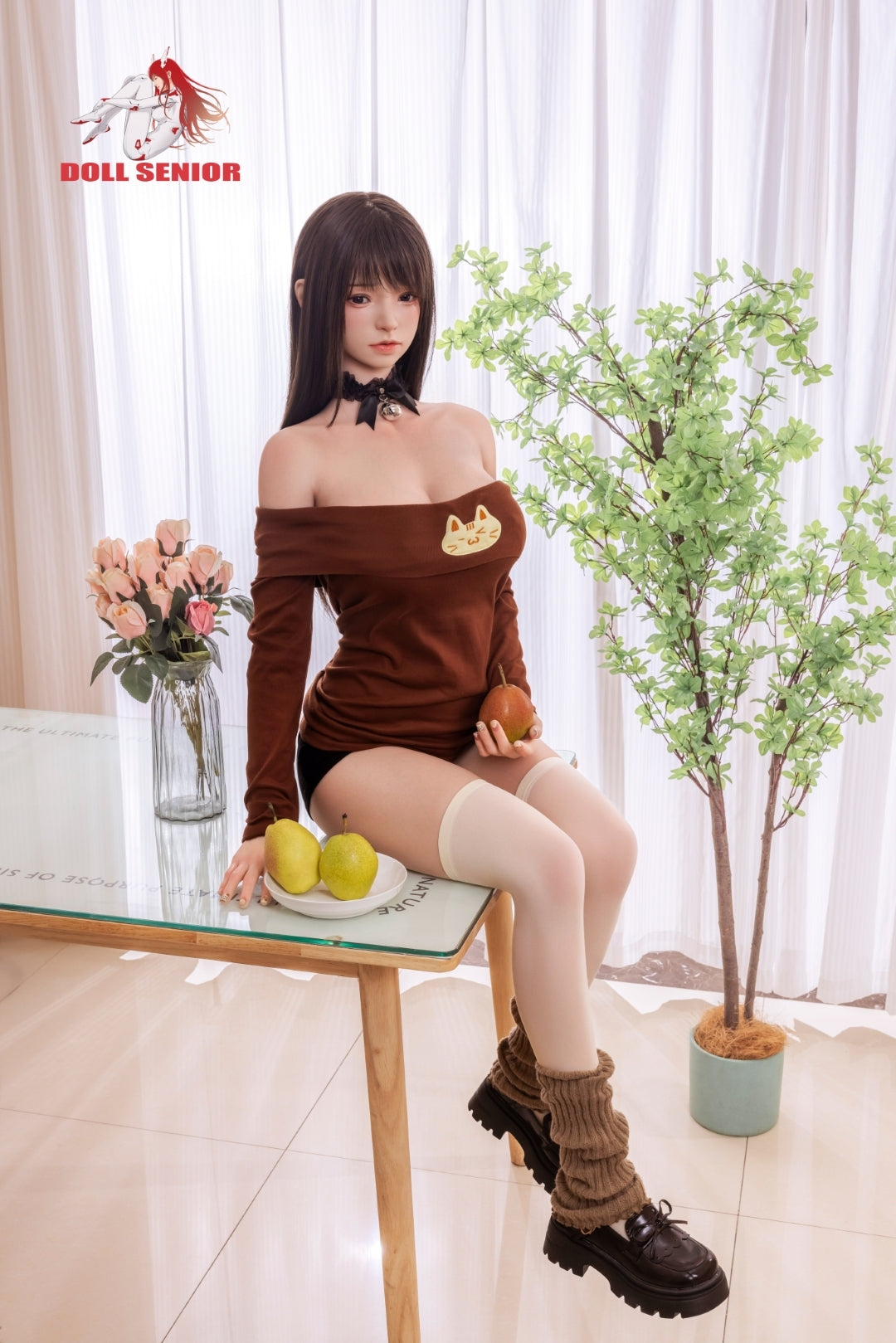 Meixiao seksnukk (Doll Senior 163 cm E-Cup #23 silikoon)