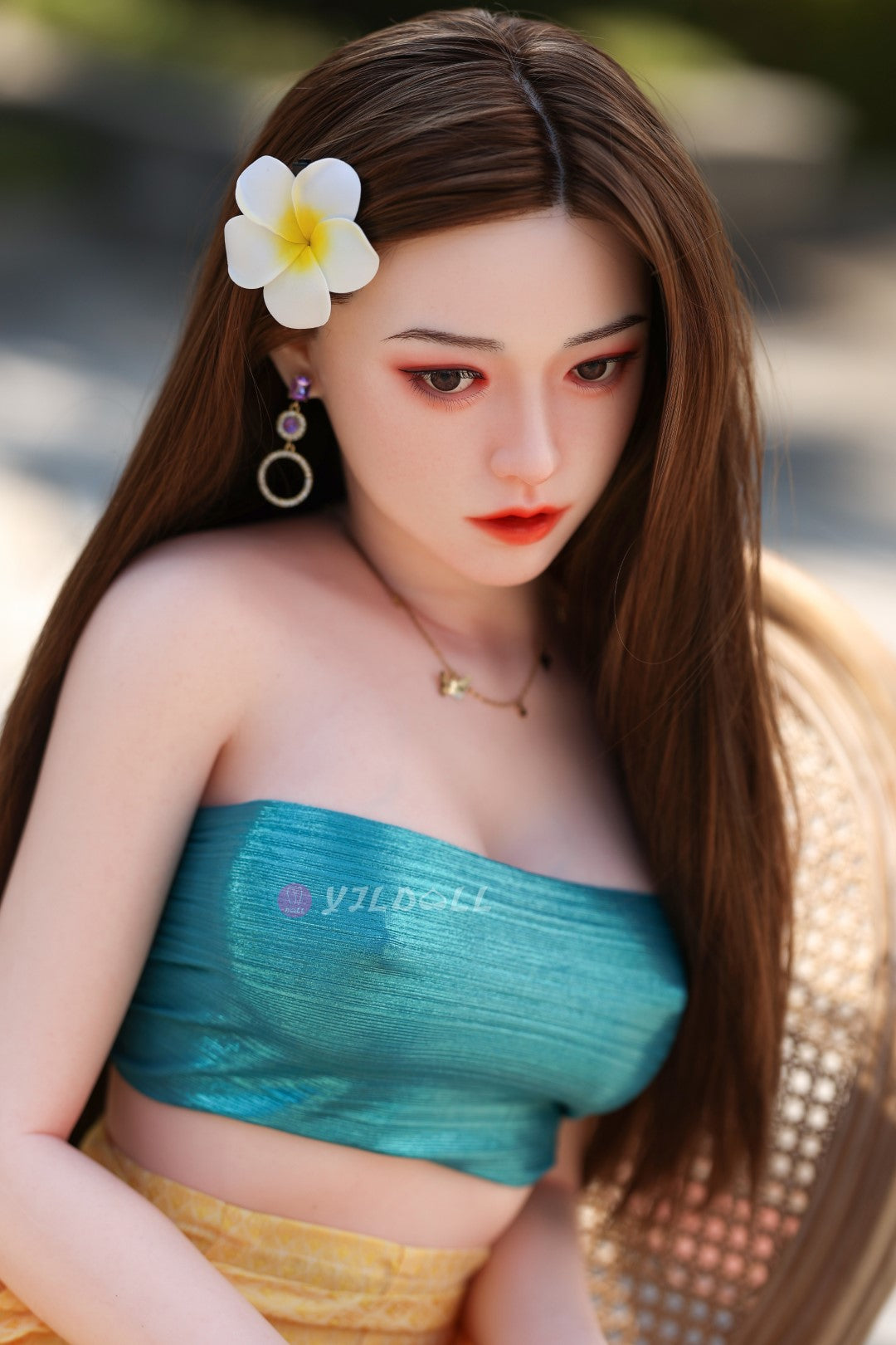 Chiyo seksnukk (YJL Doll 160 cm D-Cup #810 silikoon)