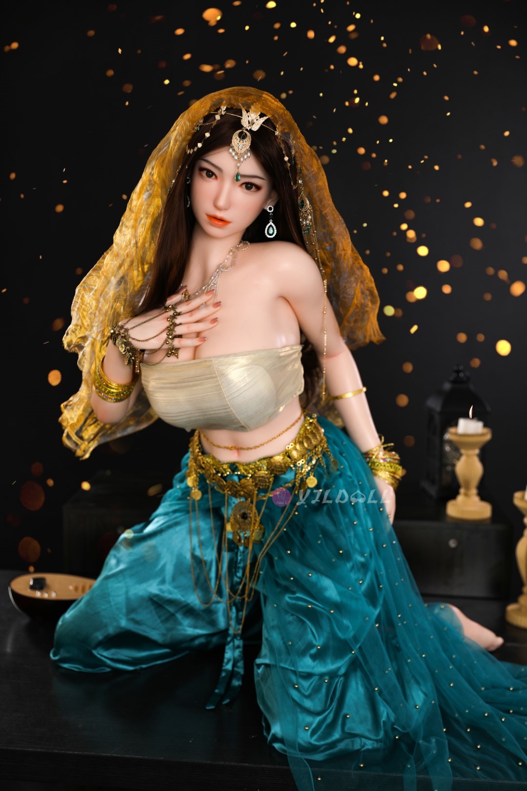 Jiya seksnukk (YJL Doll 163 cm F-Cup #822 silikoon)