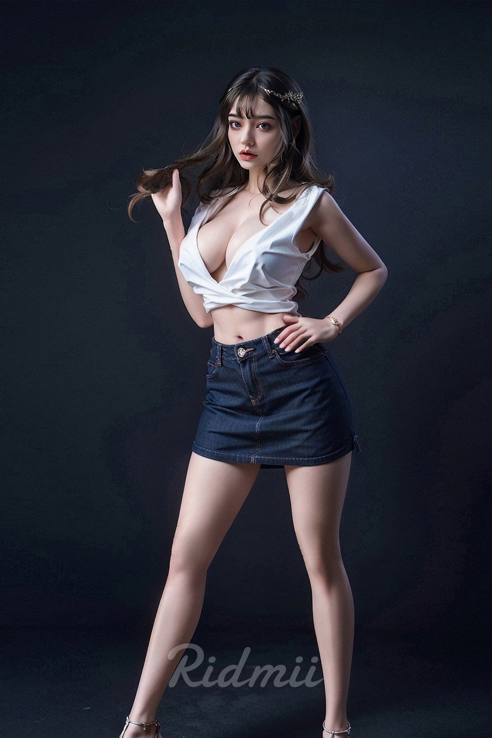 Miranda seksnukk (Ridmii Doll 169 cm E-tass TPE + silikoon)