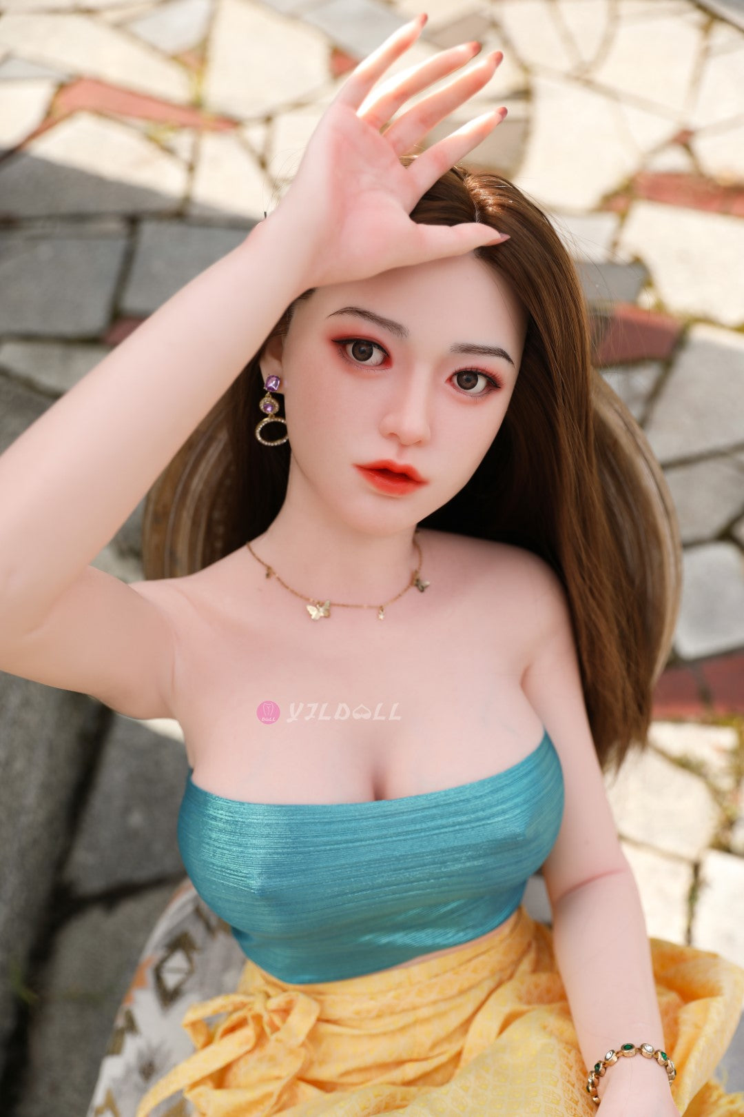 Chiyo seksnukk (YJL Doll 160 cm D-Cup #810 silikoon)