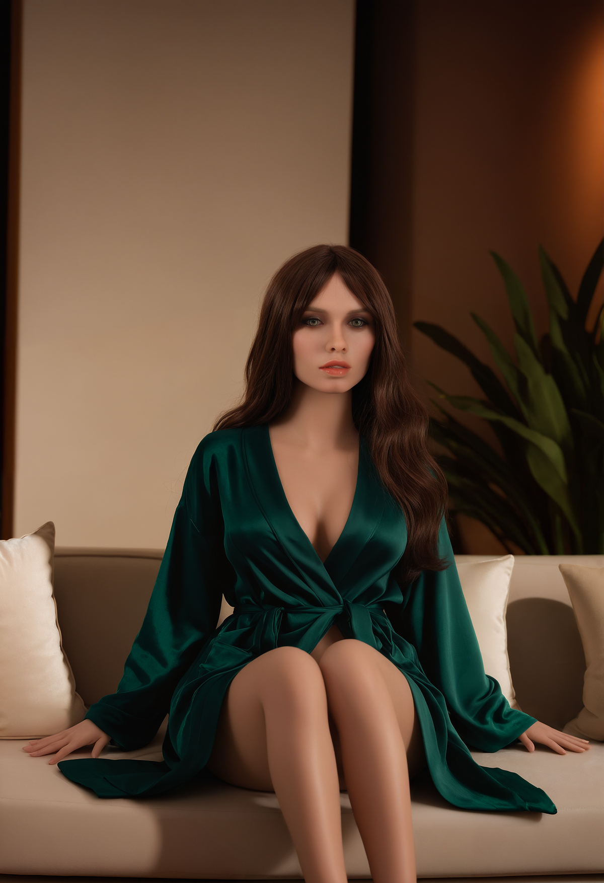 Jane'i seksnukk (Aibei Doll 151 cm F-Cup #AB6 TPE + silikoon)