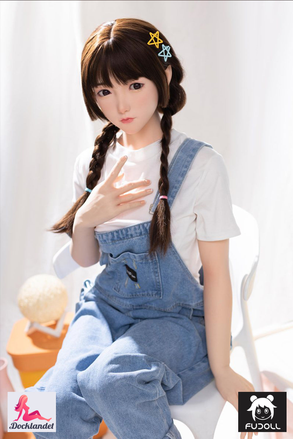 Nailuo seksnukk (FUDoll 150 cm B-Cup # J022 silikoon)