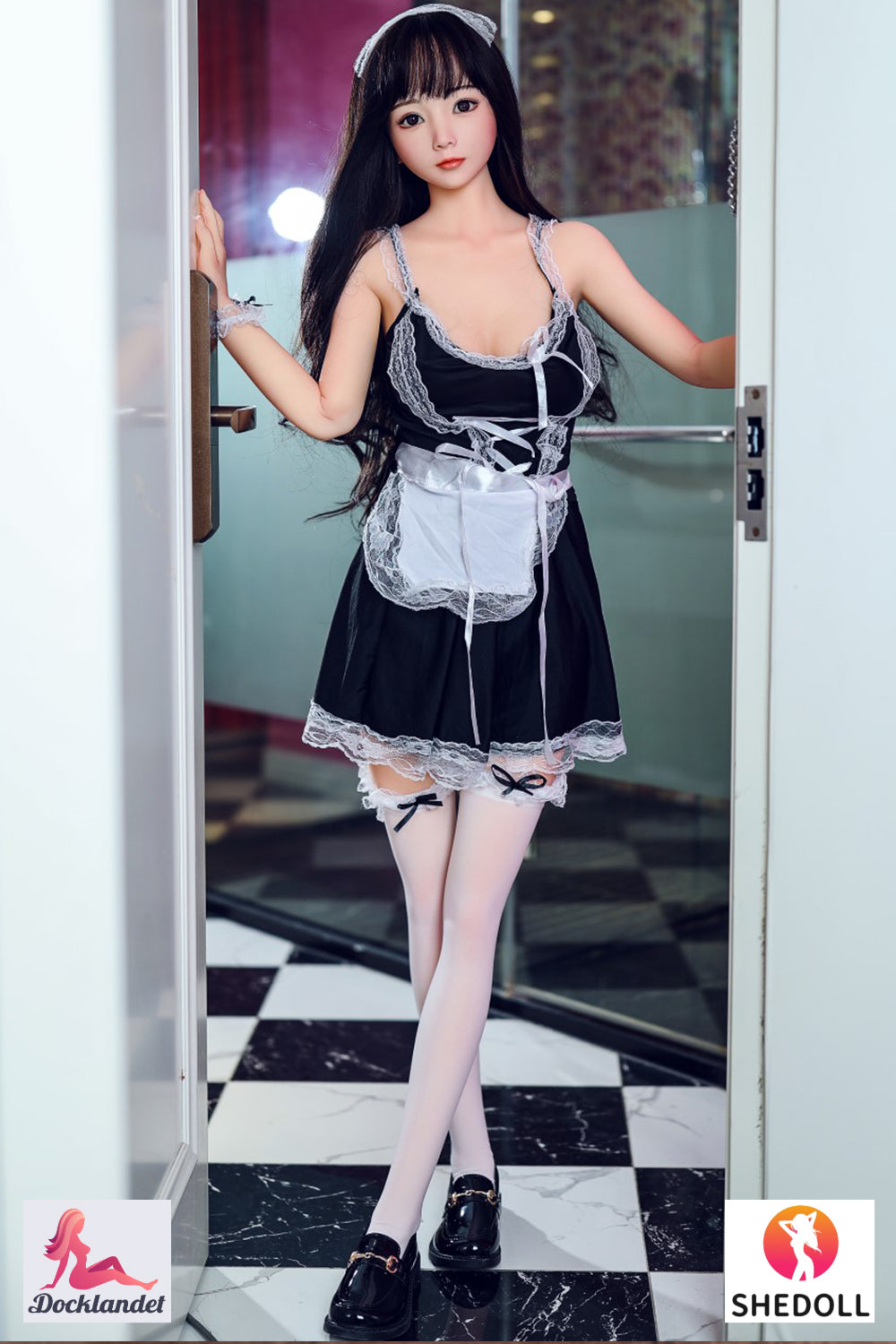 Yoyo seksnukk (SHEDOLL 148 cm D-Cup # SH023 TPE + silikoon)