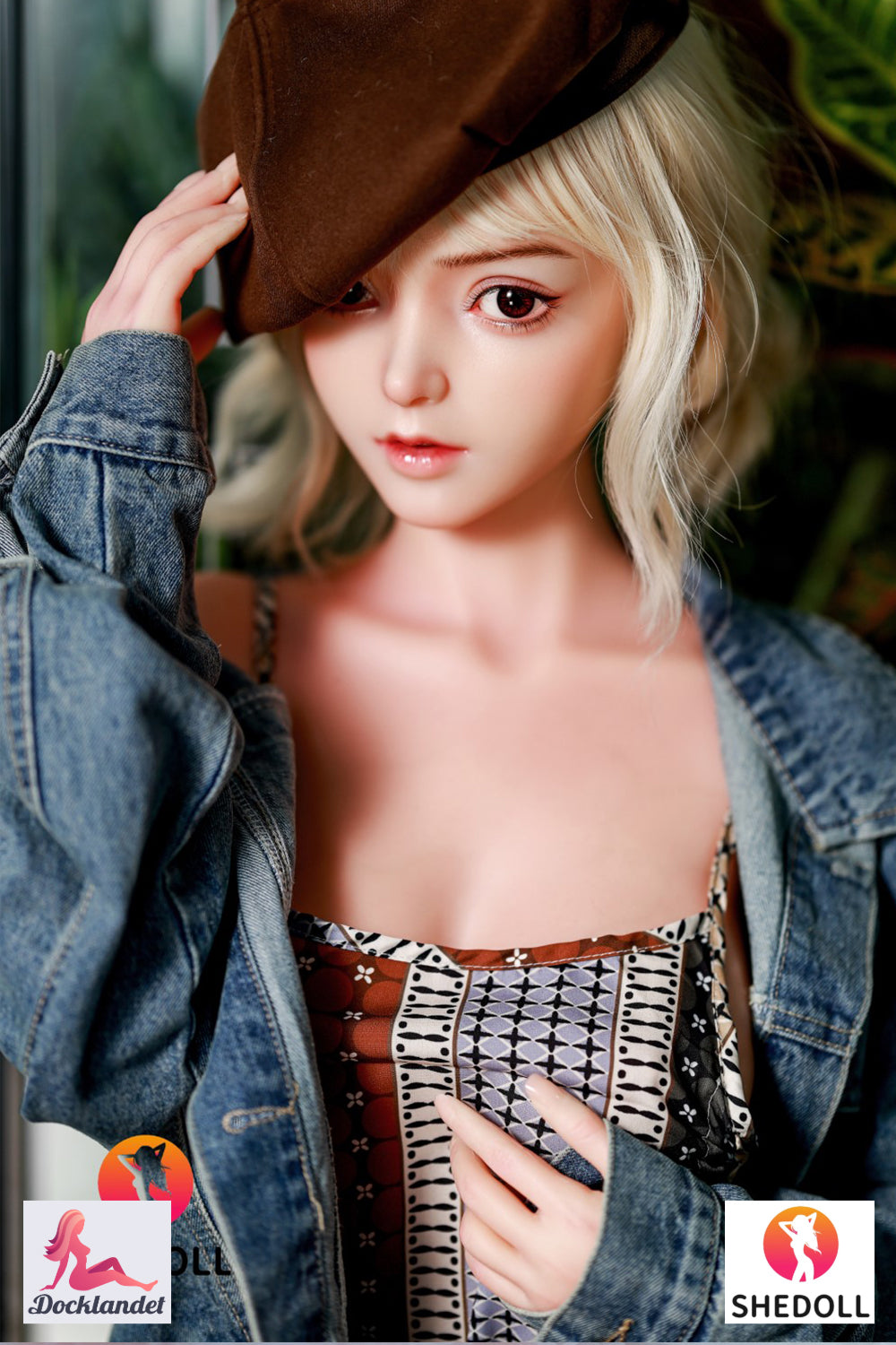 Aisha seksnukk (SHEDOLL 148cm D-Cup #SH089 Silikoon)