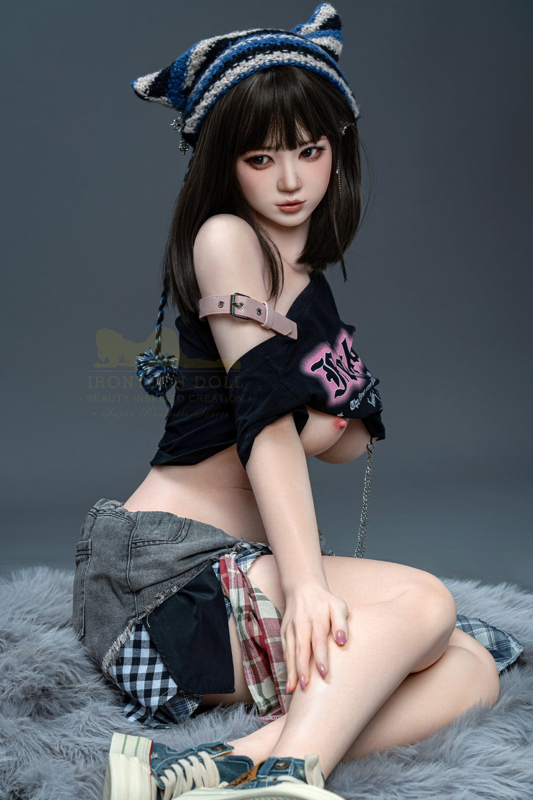 Nia Sexdocka (Irontech Doll 158cm E-kupa T3-2 RST Silikon)