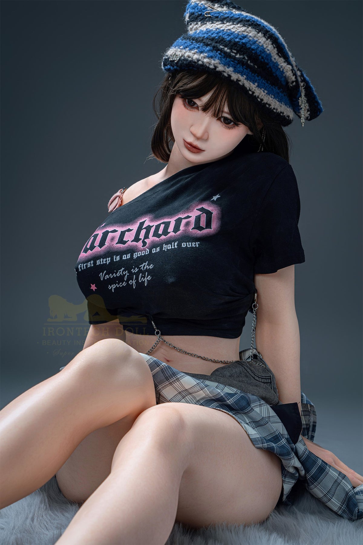 Nia Sexdocka (Irontech Doll 158cm E-kupa T3-2 RST Silikon)