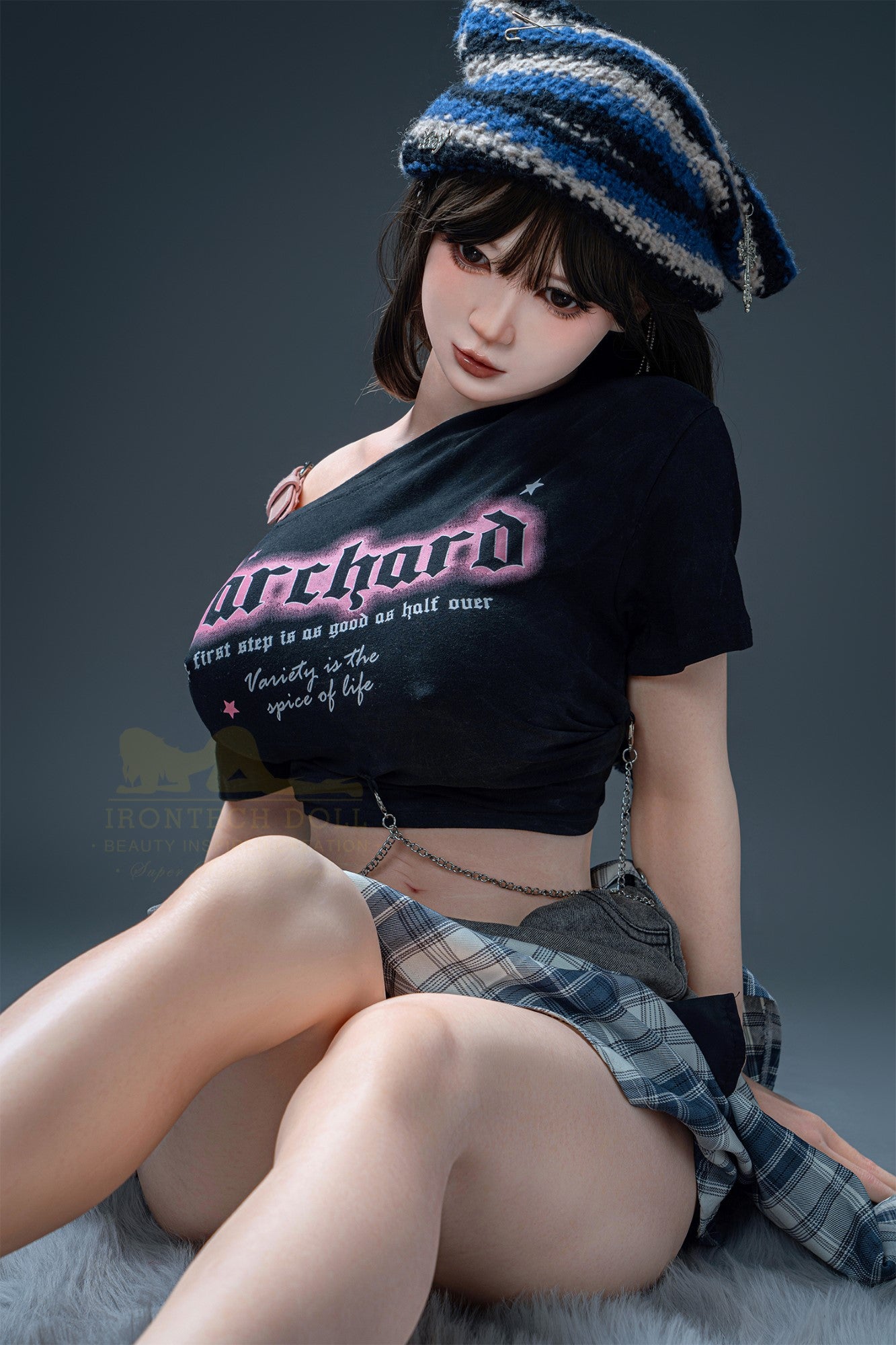 Nia Sexdocka (Irontech Doll 158cm E-kupa T3-2 RST Silikon)