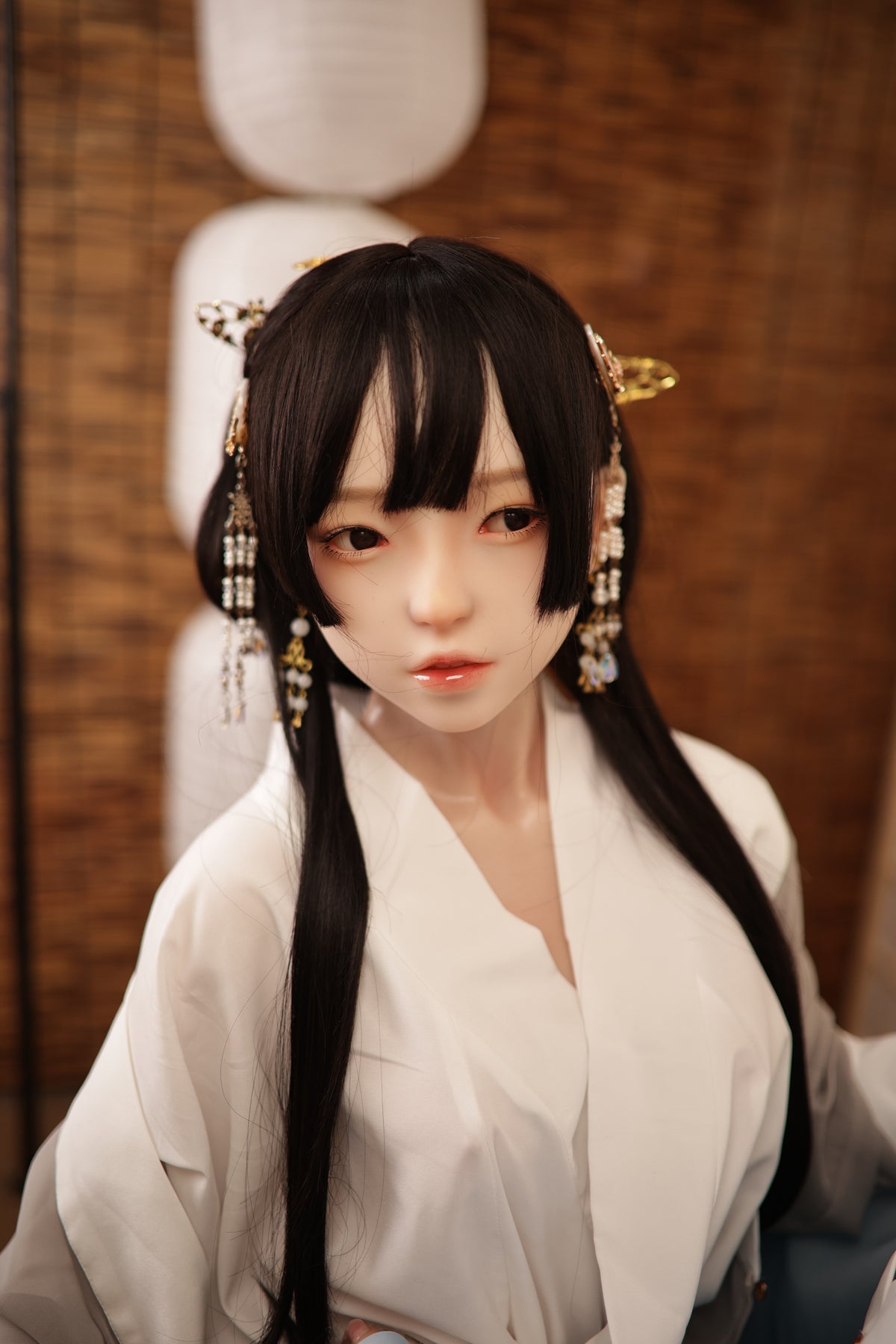 Menghui seksnukk (Tayu-Doll 148 cm D-Cup ZC-11# silikoon)