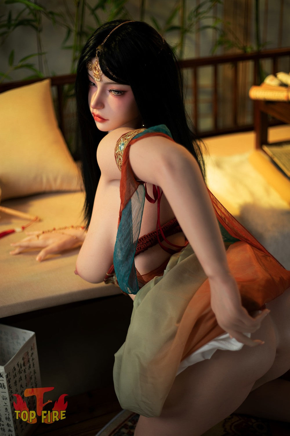 Aria seksnukk (Top Fire Doll 160 cm F tass T67 silikoon)