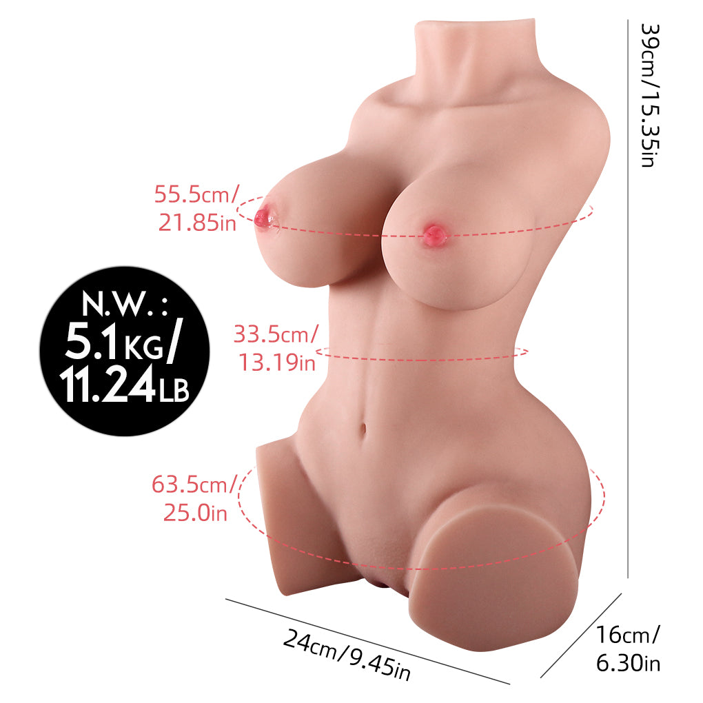 Torso kõver (EL-Doll 39 cm D-tass TPE) EXPRESS