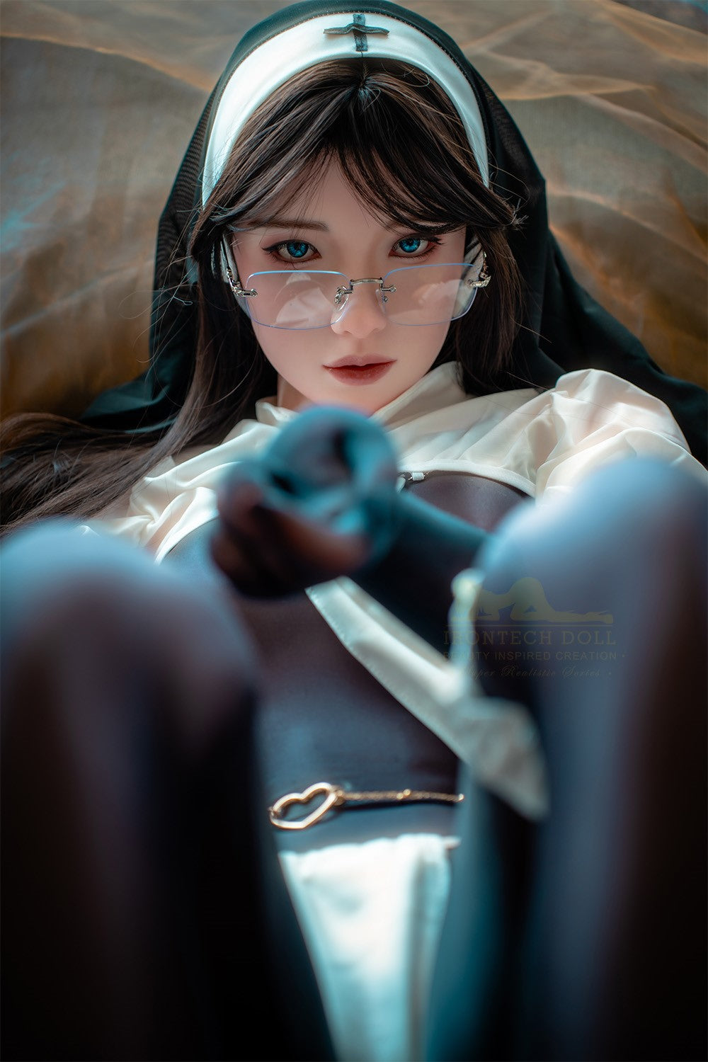 Yeona seksnukk (Irontech Doll 162 cm B-Cup S37 silikoon)