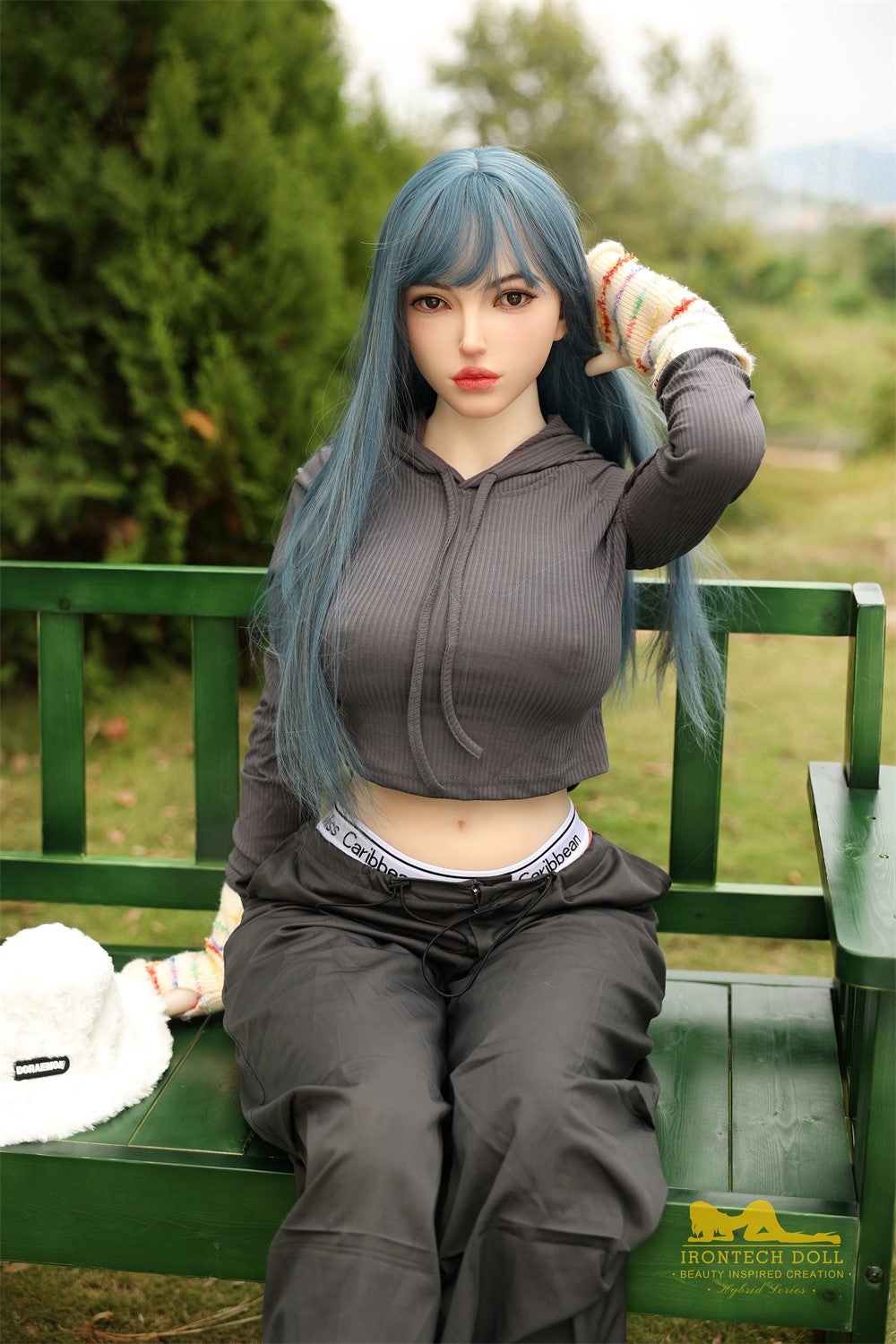 Joline seksnukk (Irontech Doll 159 cm G-Cup S41 TPE + silikoon)