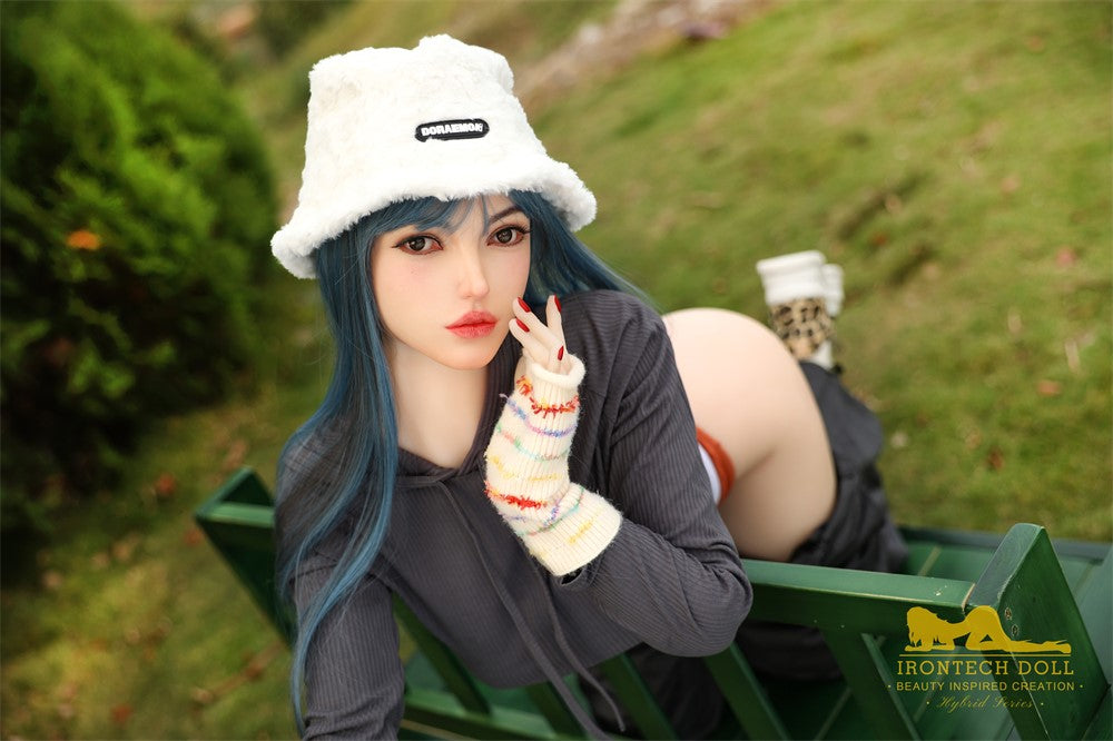 Joline seksnukk (Irontech Doll 159 cm G-Cup S41 TPE + silikoon)