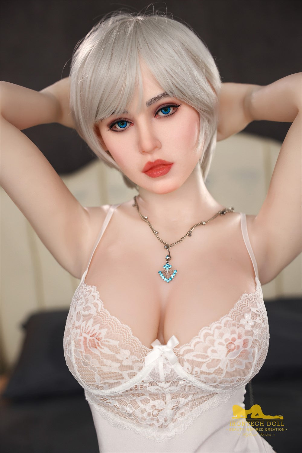 Angelia seksnukk (Irontech Doll 159 cm G-Cup S2 TPE + silikoon)