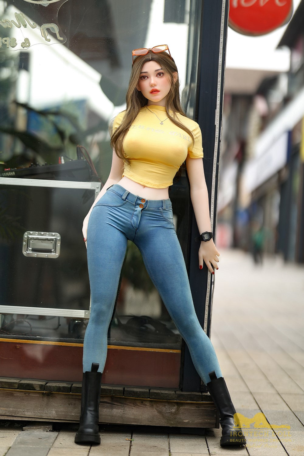 Eileen Sex Doll (Irontech Doll 159 cm G-Cup S40 TPE + silikoon)