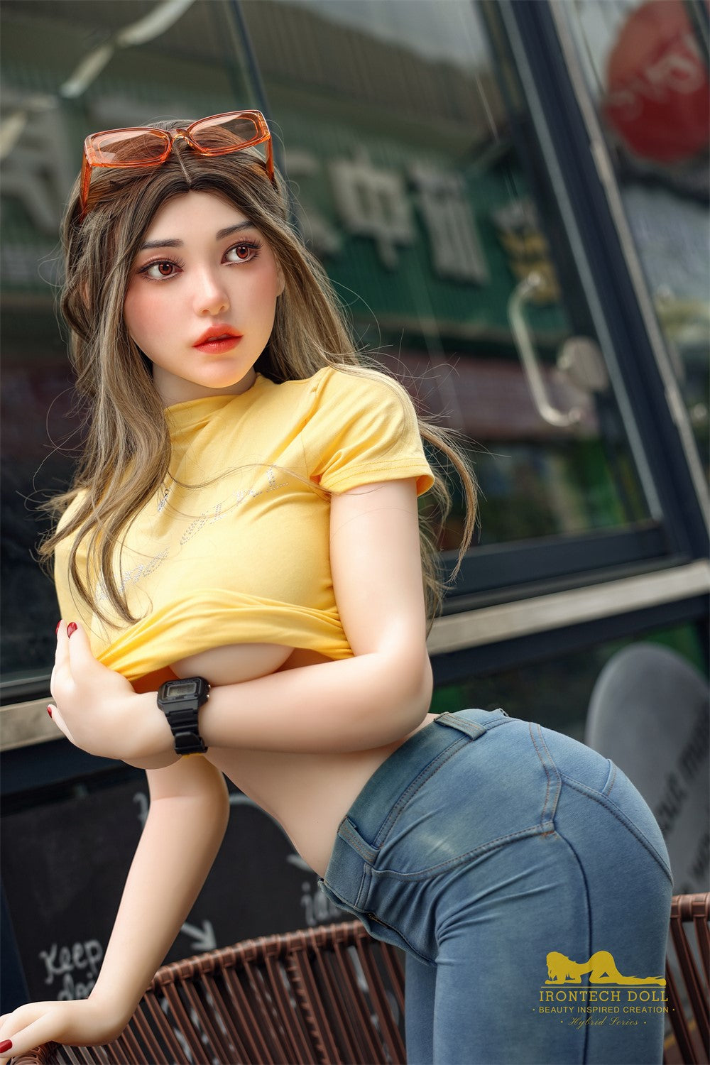 Eileen Sex Doll (Irontech Doll 159 cm G-Cup S40 TPE + silikoon)