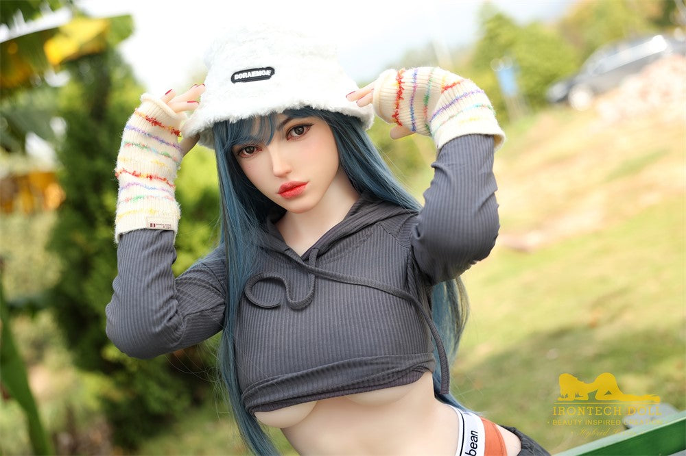 Joline seksnukk (Irontech Doll 159 cm G-Cup S41 TPE + silikoon)