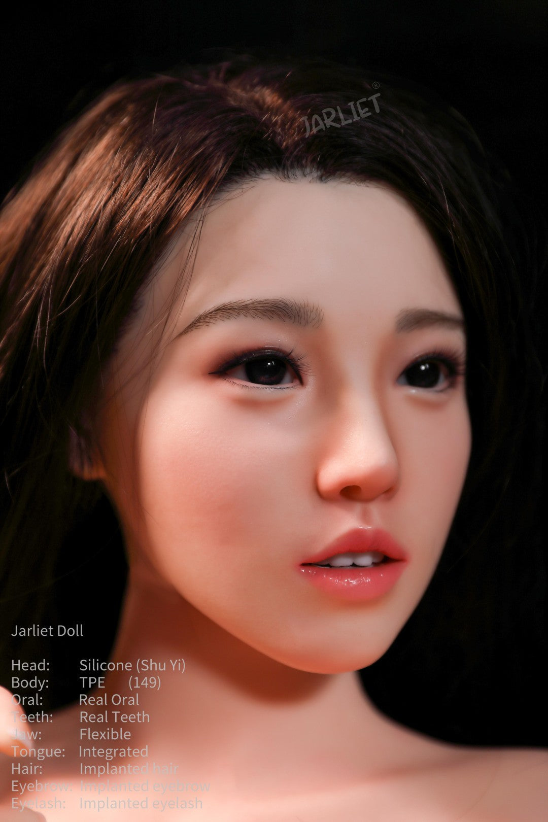 Shuyi seksnukk (Jarliet 149 cm E-Cup TPE + silikoon)