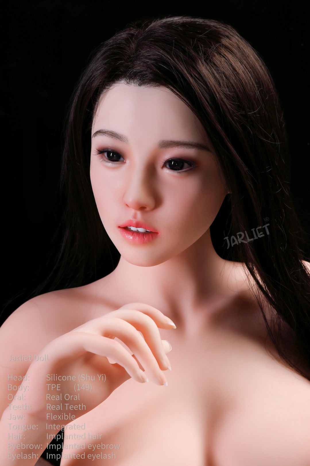 Shuyi seksnukk (Jarliet 149 cm E-Cup TPE + silikoon)