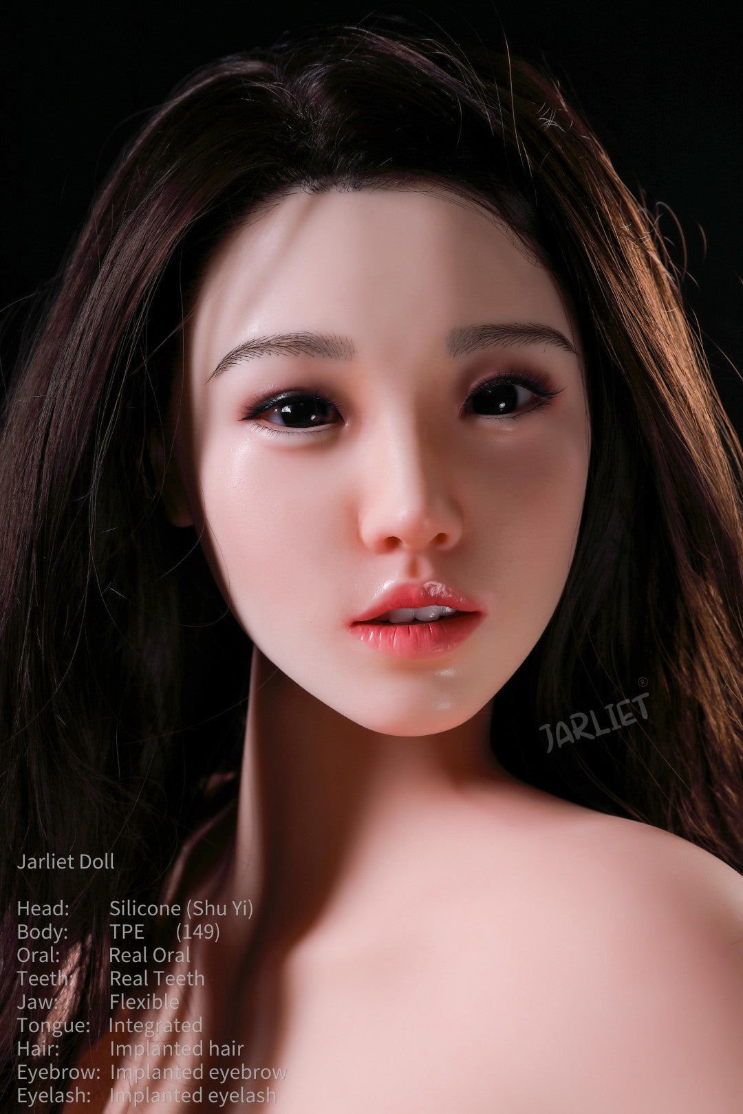 Shuyi seksnukk (Jarliet 149 cm E-Cup TPE + silikoon)