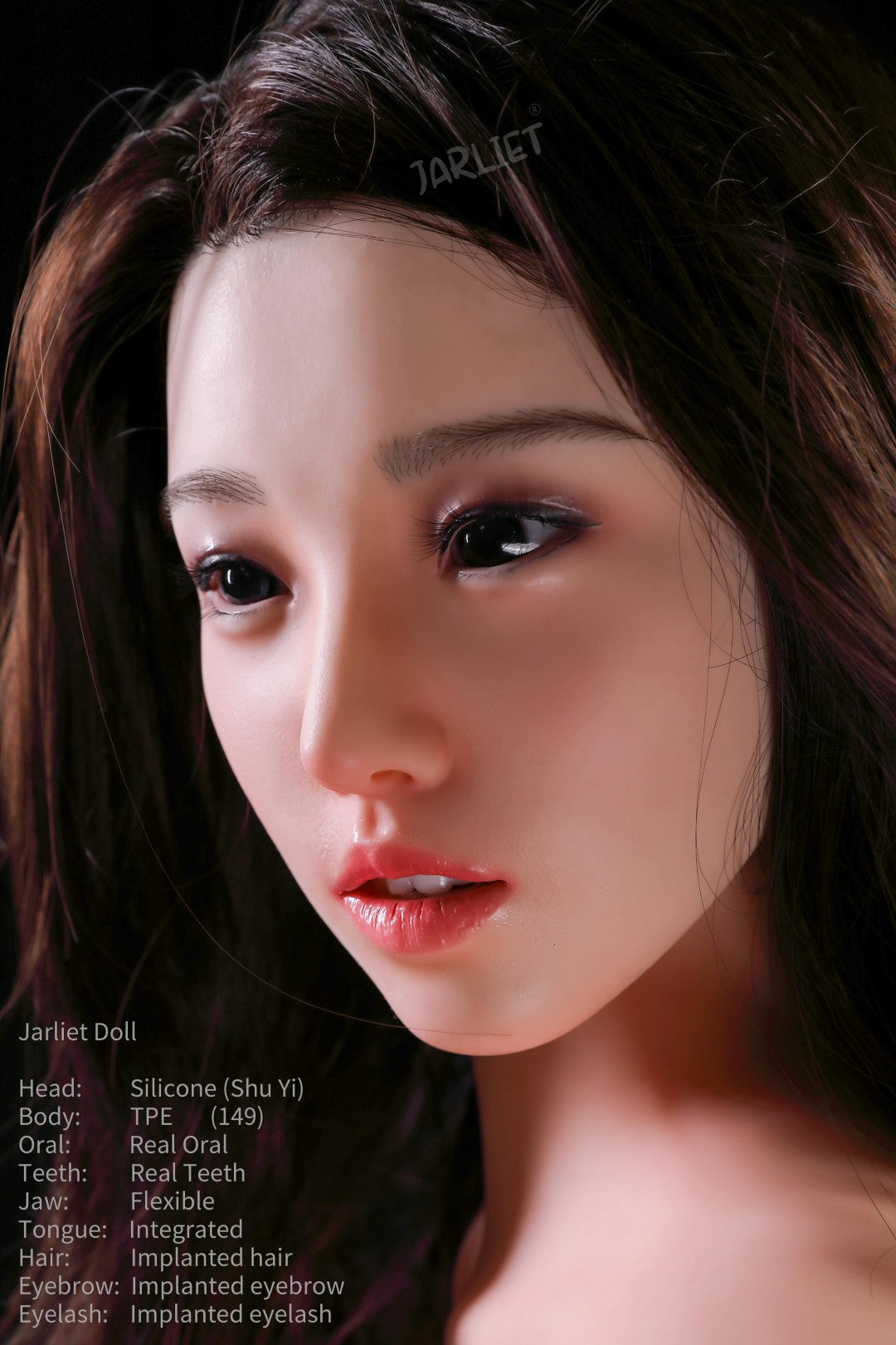 Shuyi seksnukk (Jarliet 149 cm E-Cup TPE + silikoon)