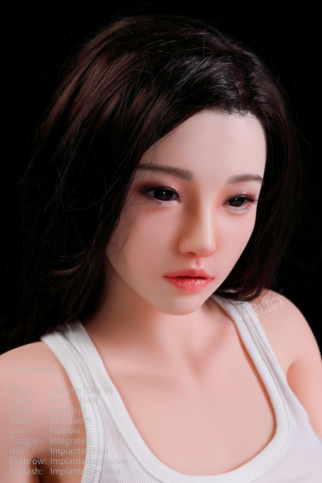 Shuyi seksnukk (Jarliet 149 cm E-Cup TPE + silikoon)