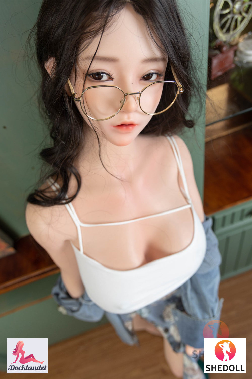 Jasmini seksnukk (SHEDOLL 165cm E-Cup #SH102 2.0 RST silikoon)