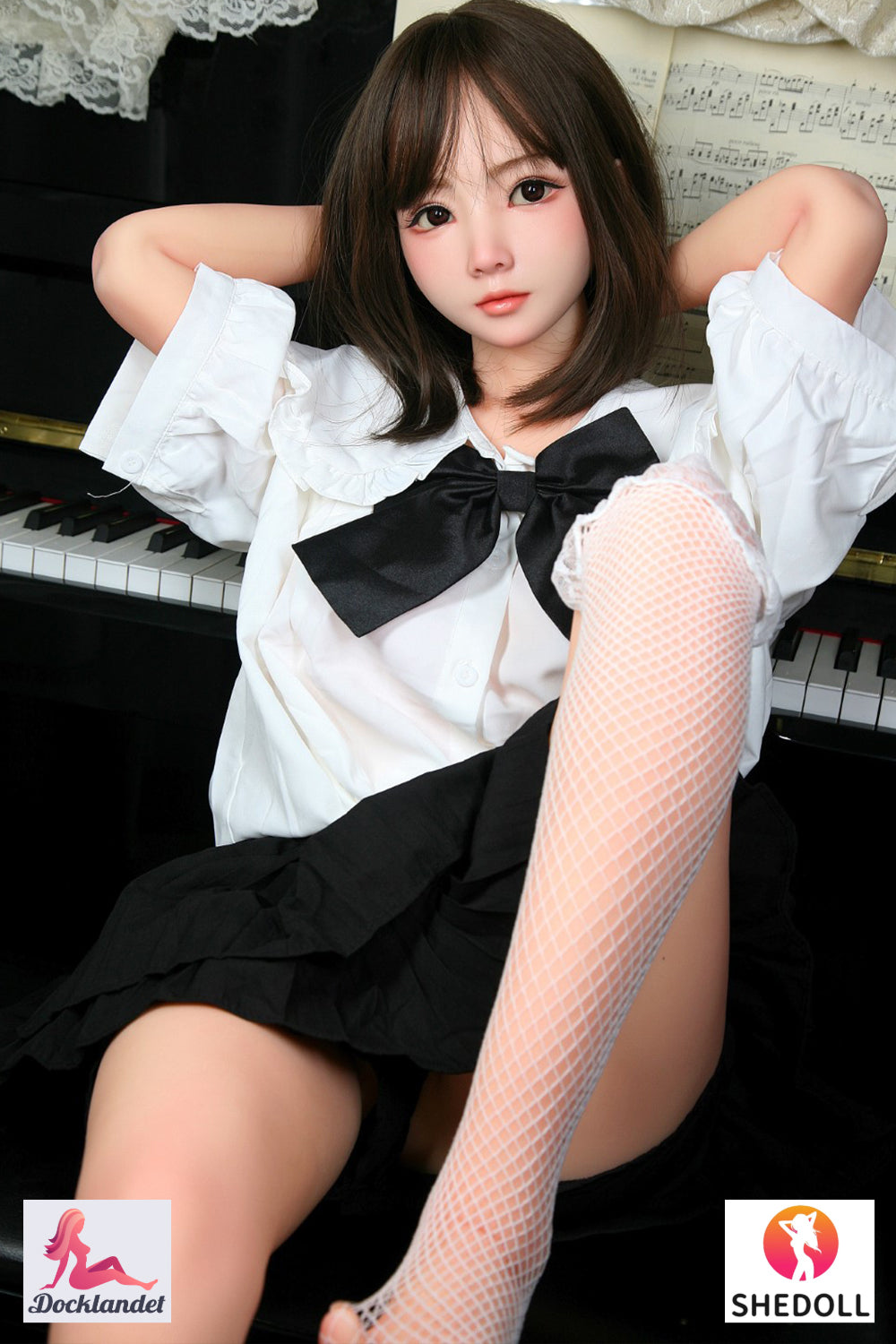 Yoyo seksnukk (SHEDOLL 148 cm D-Cup # SH010 TPE + silikoon)