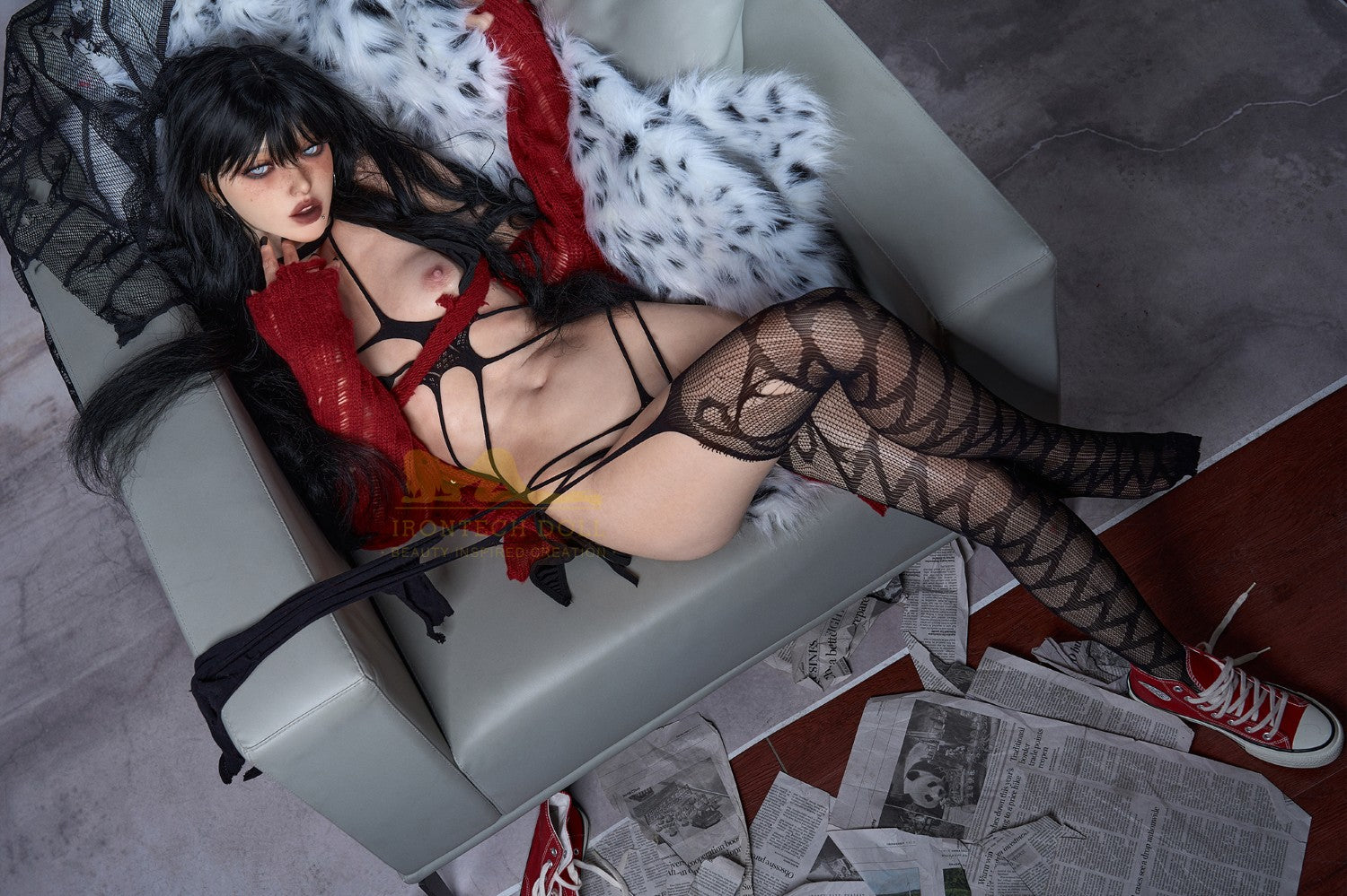 Vanessa Seksinukk (Irontech Doll 161cm B-cup B2 silikooni)