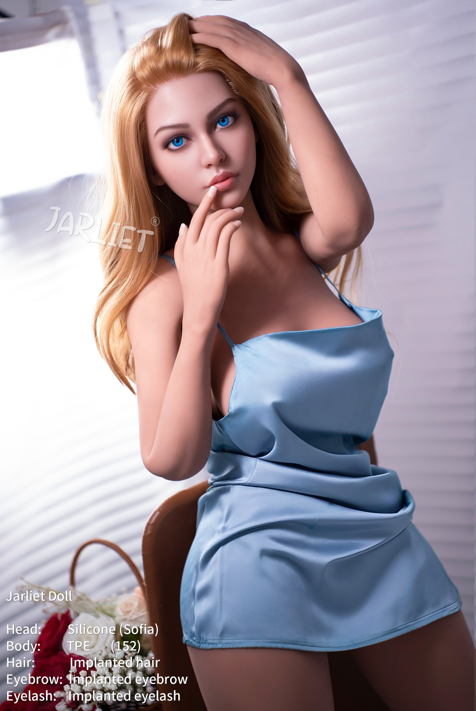 Sofia Sexdocka (Jarliet 152cm D-Kupa TPE+Silikon)