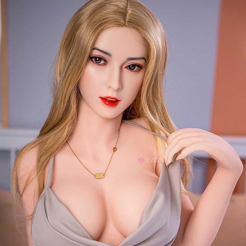 Roosa seksinukk (YJL Doll 163 cm F-Cup #845 silikoon)