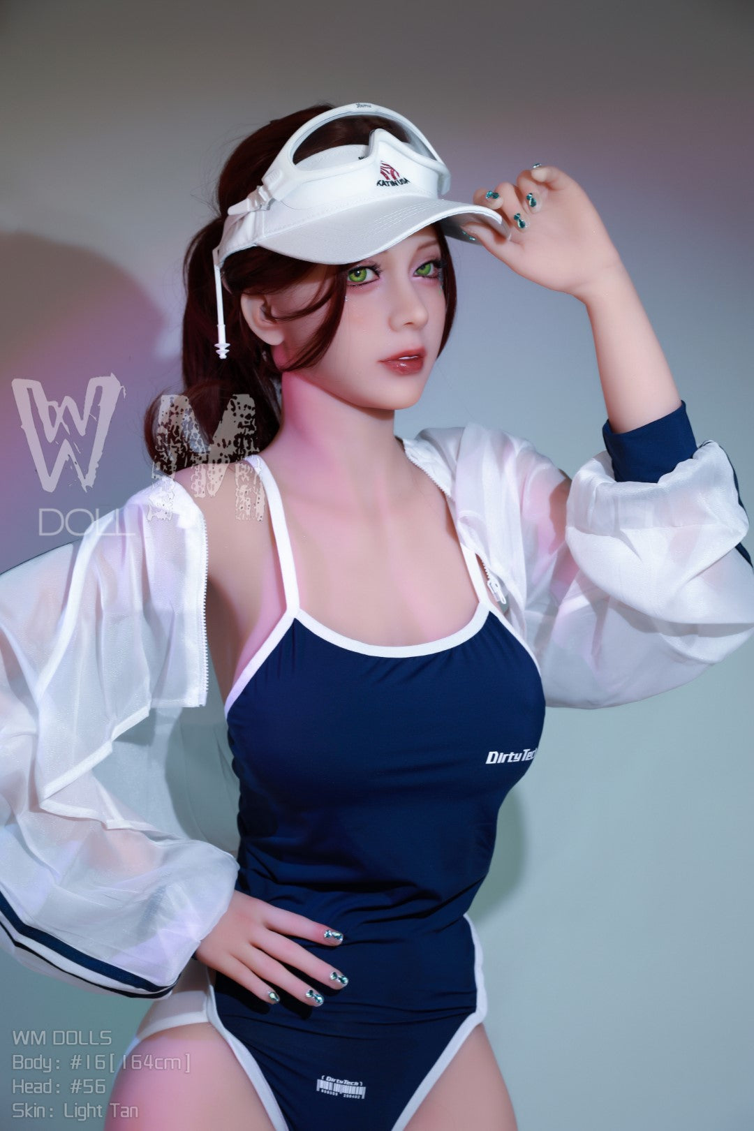 Mina seksnukk (WM-Doll 164 cm F-Cup #56 TPE)